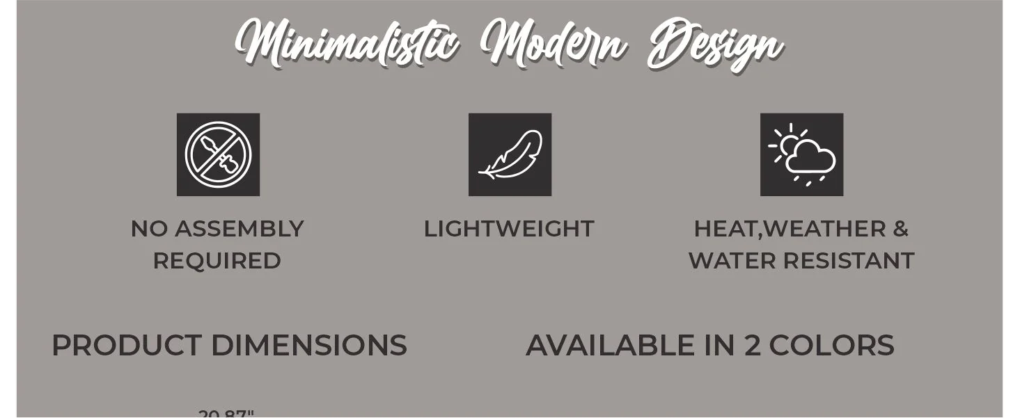 Isle Collection Fiberglass Outdoor Side Table in Cream