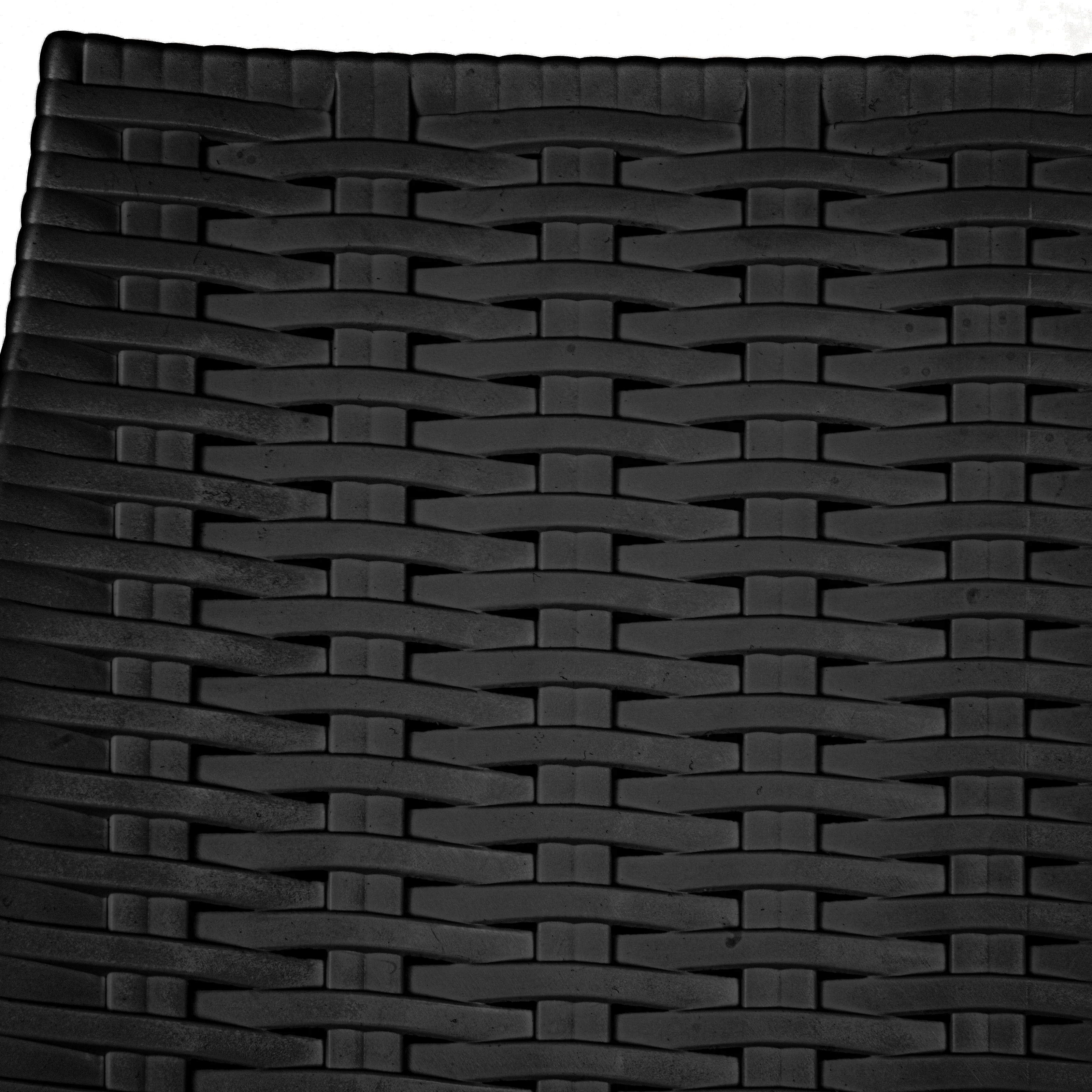 Kent Outdoor Patio Plastic Dining Chair, Set of 2