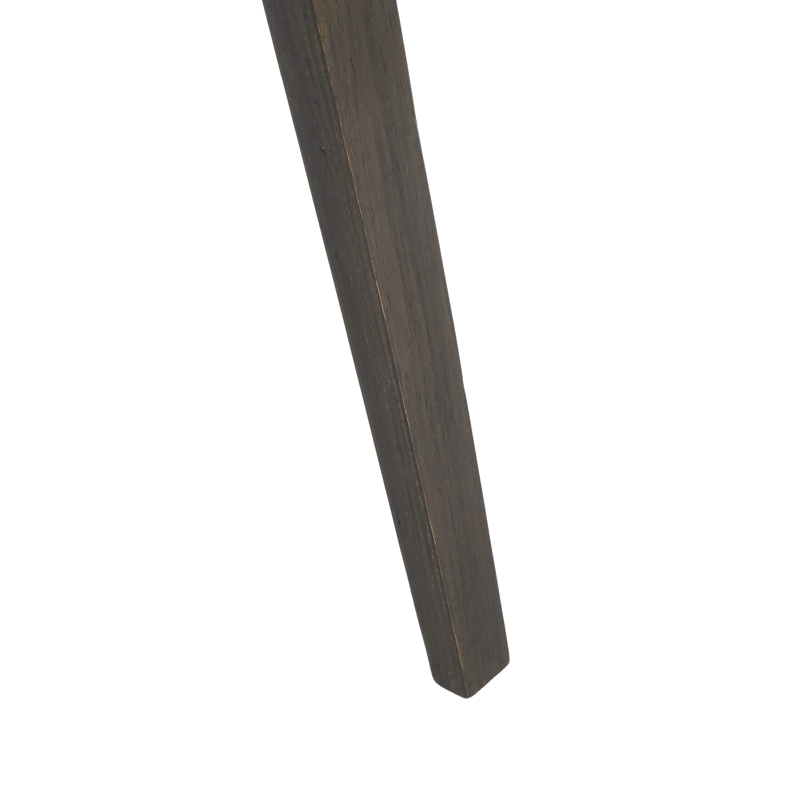 Modern Wooden Dining Chair, Dark Walnut Frame in Taupe, Klyne Collection By LeisrueMod