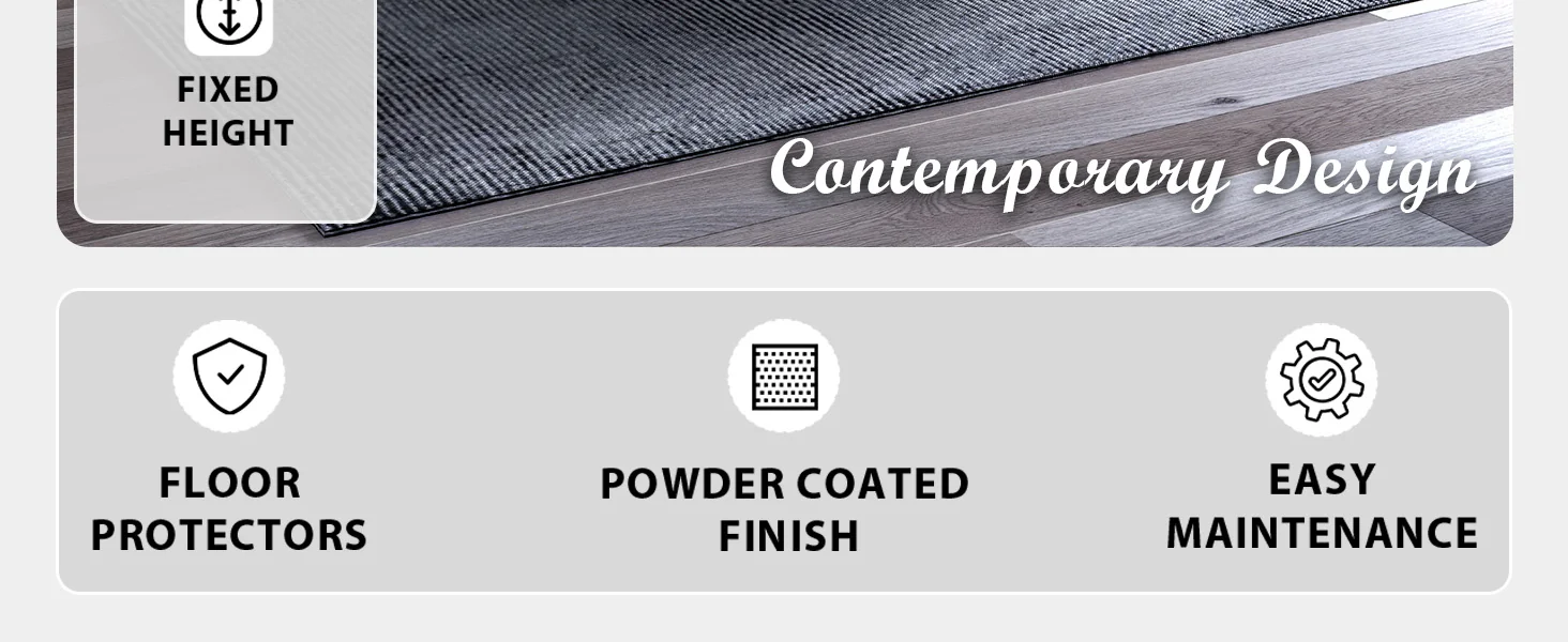 Kova Series Dining Table, Clear Base with 71" Light Grey Sintered Stone Top