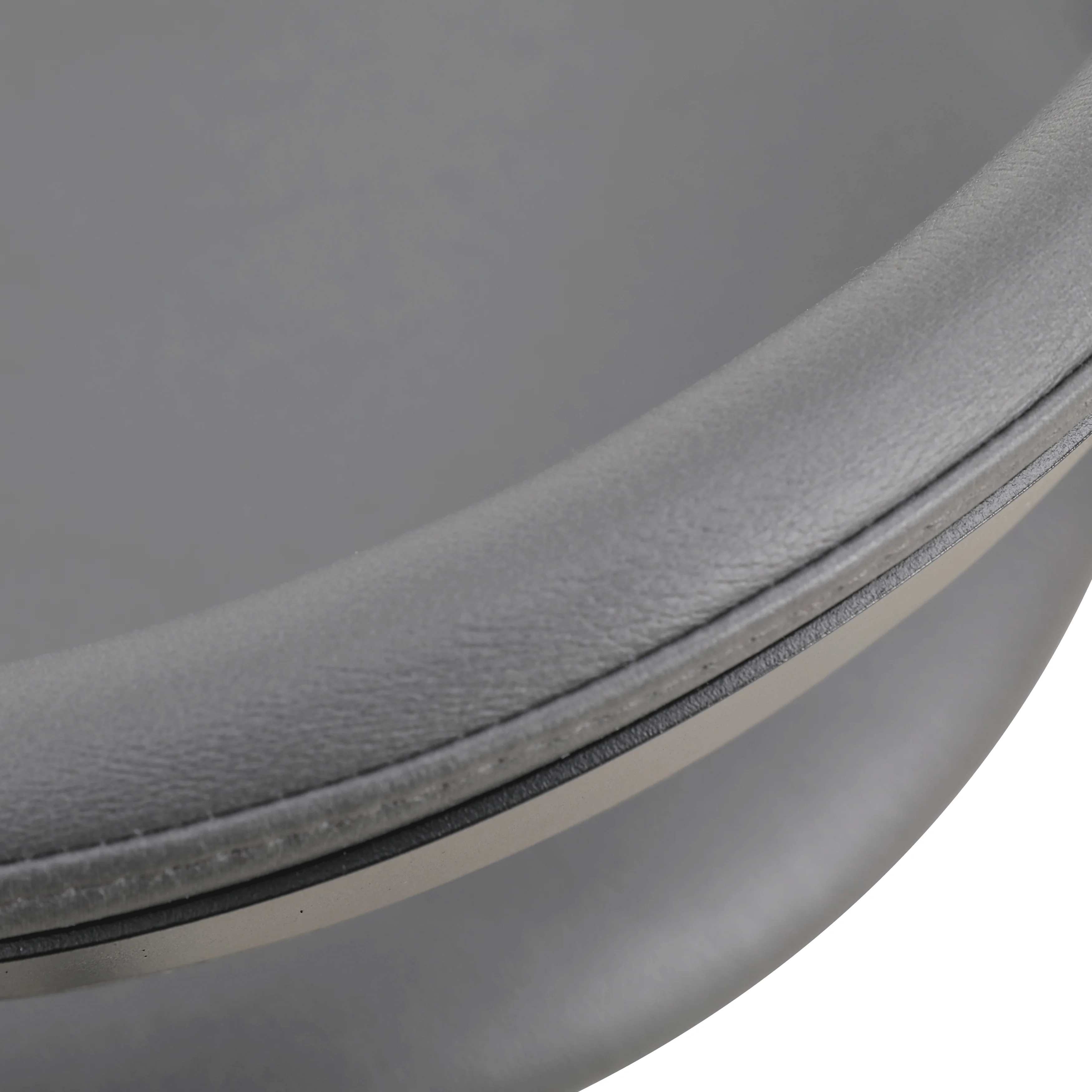 Lume Collection Modern Bar Stool in Charcoal