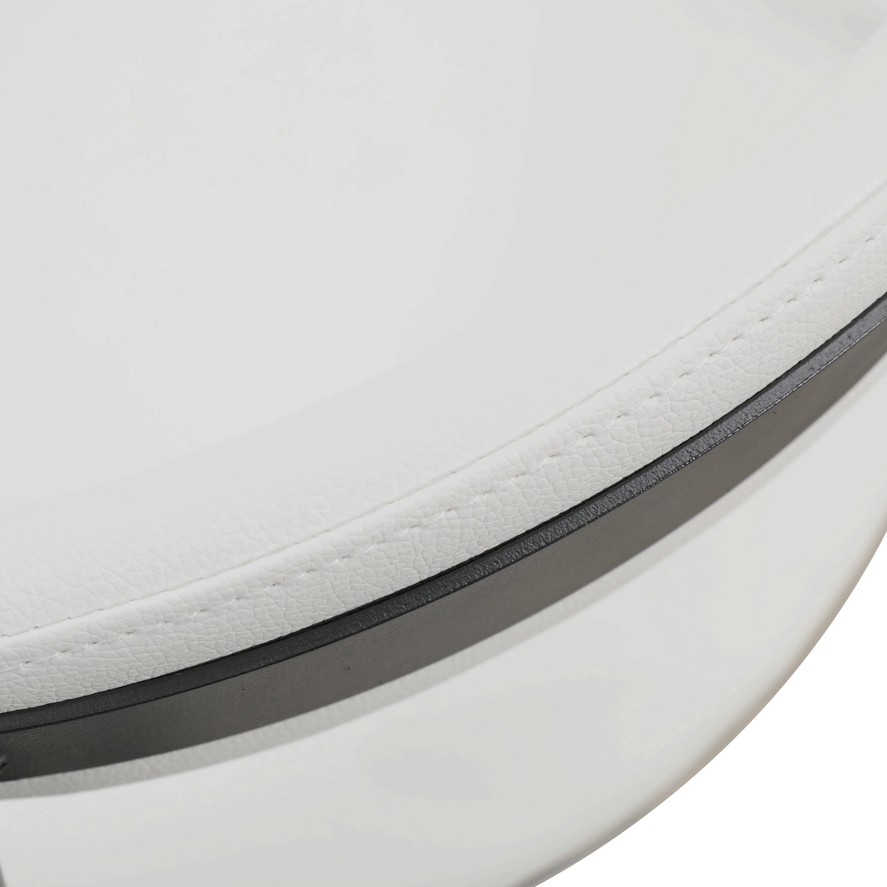 Lume Collection Modern Bar Stool in Grey Set of 2