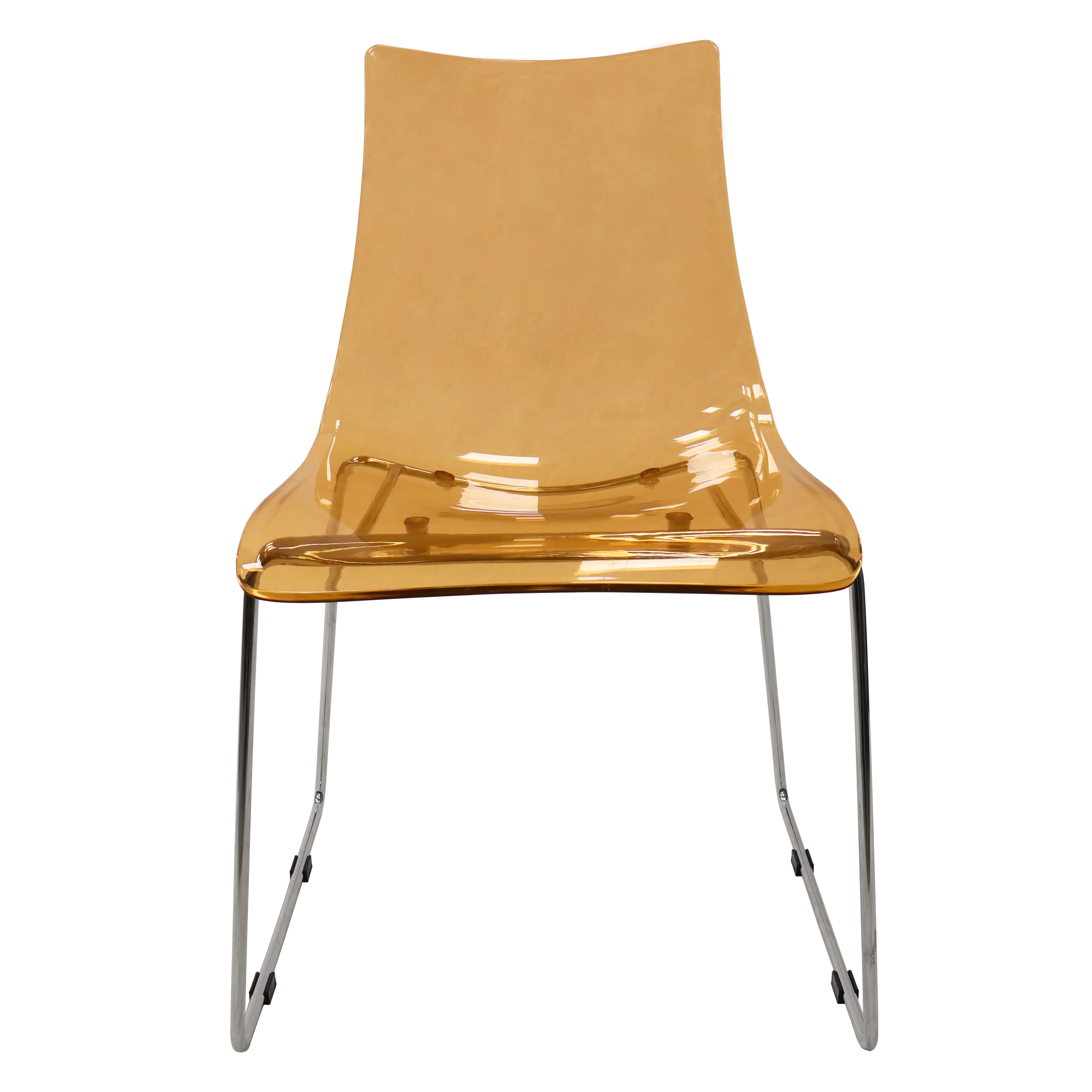 Lima Modern Acrylic Chair, Set of 2