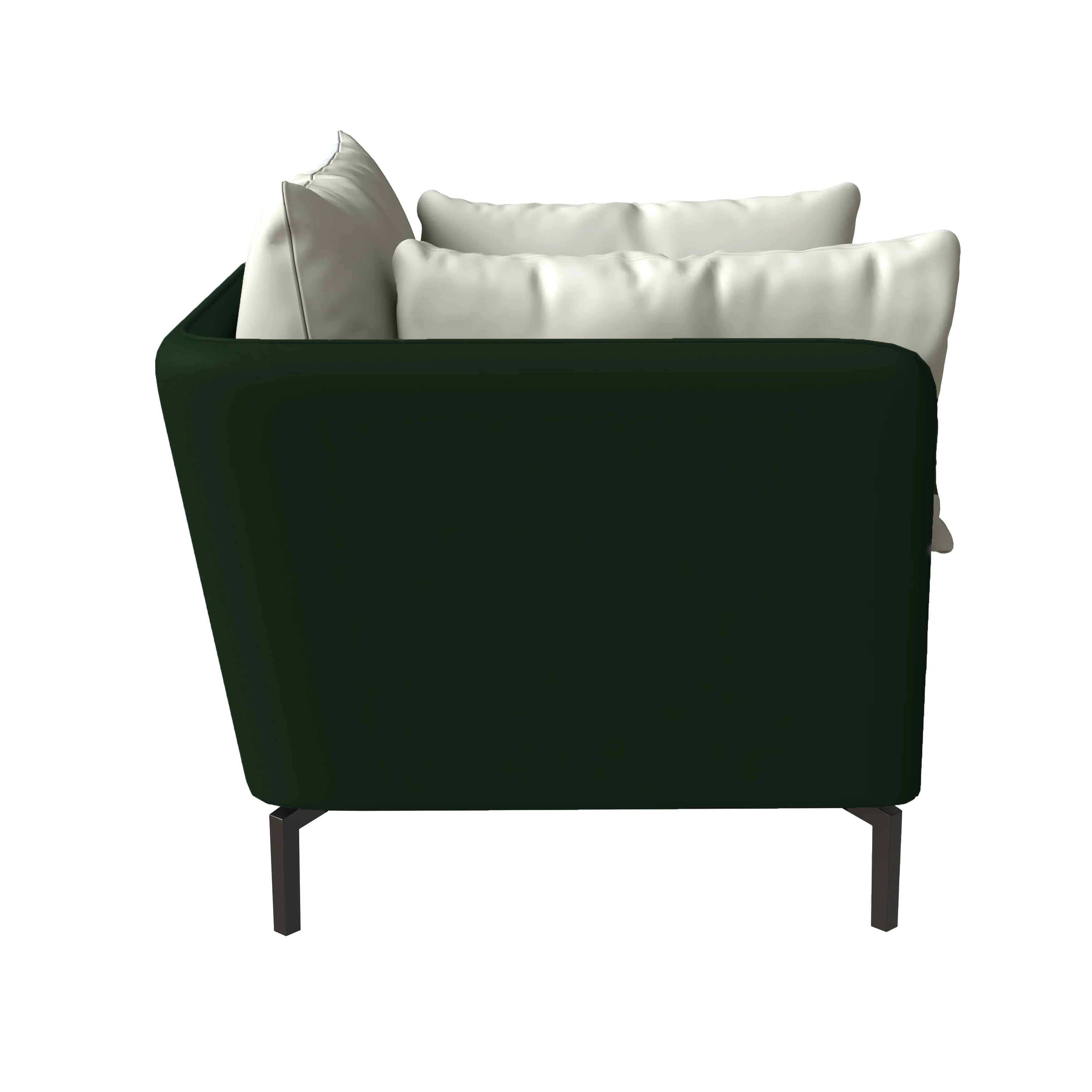 Luxify Collection Single Seater Sofa in Green