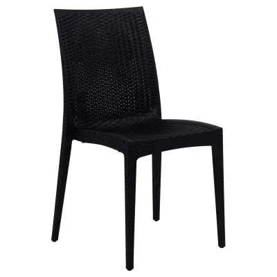 Weave Mace Indoor/Outdoor Dining Chair (Armless)