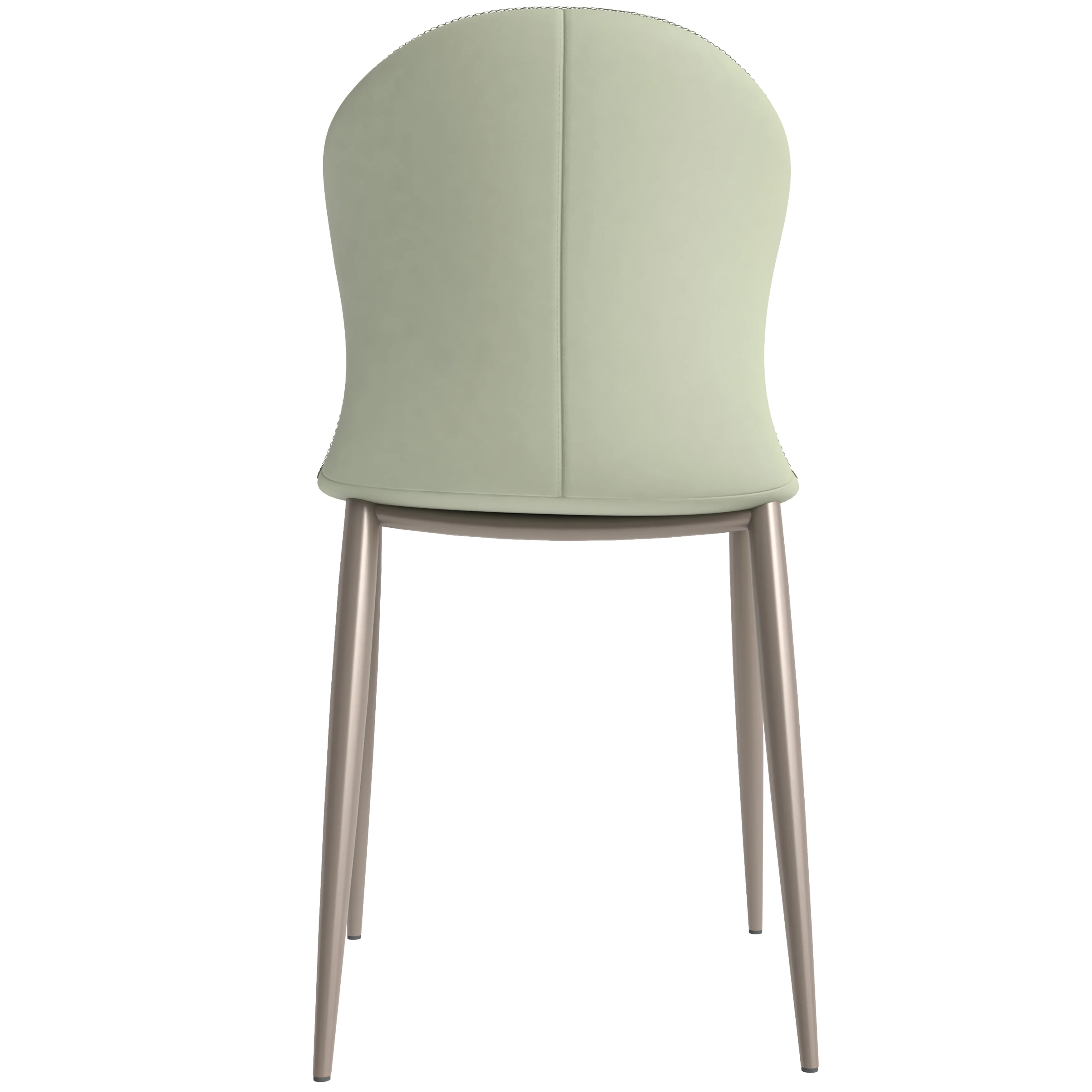 Mosaic Collection Modern Dining Chair in Light Grey