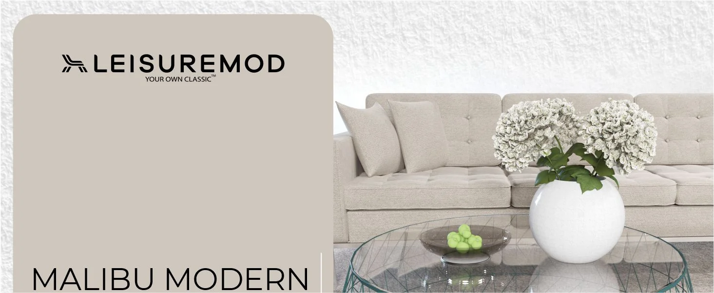 Malibu Modern Round Glass Top Coffee Table With Metal Base