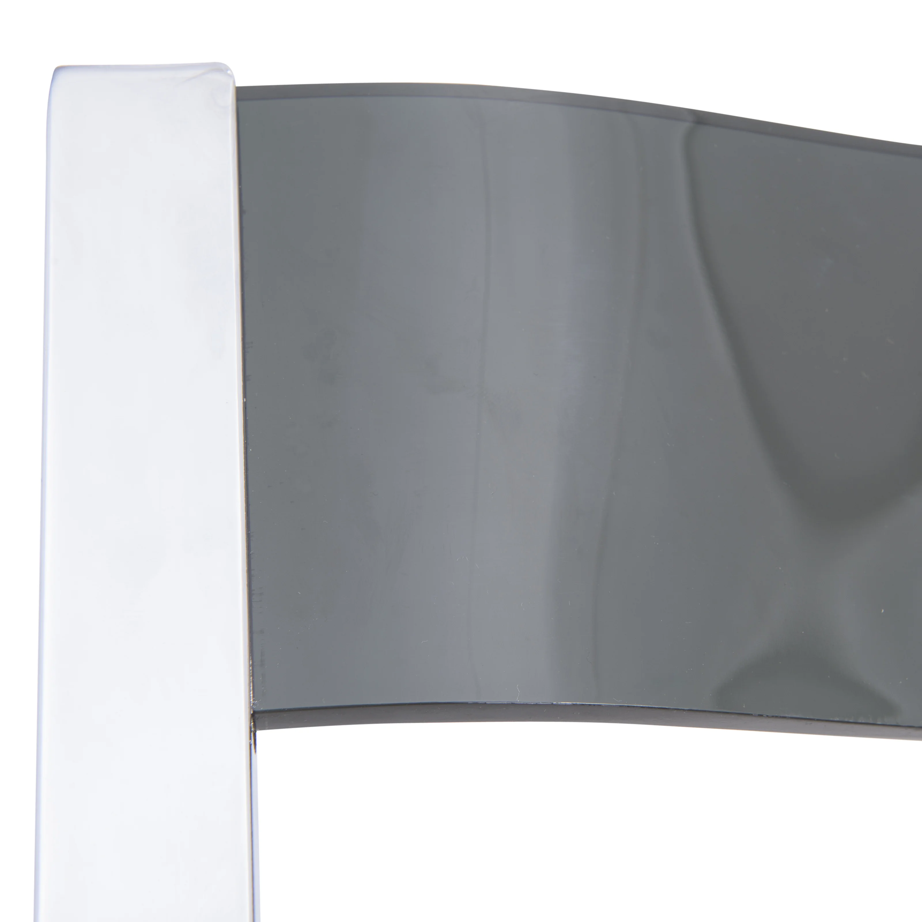 Menno Modern Acrylic Folding Chair, Set of 2