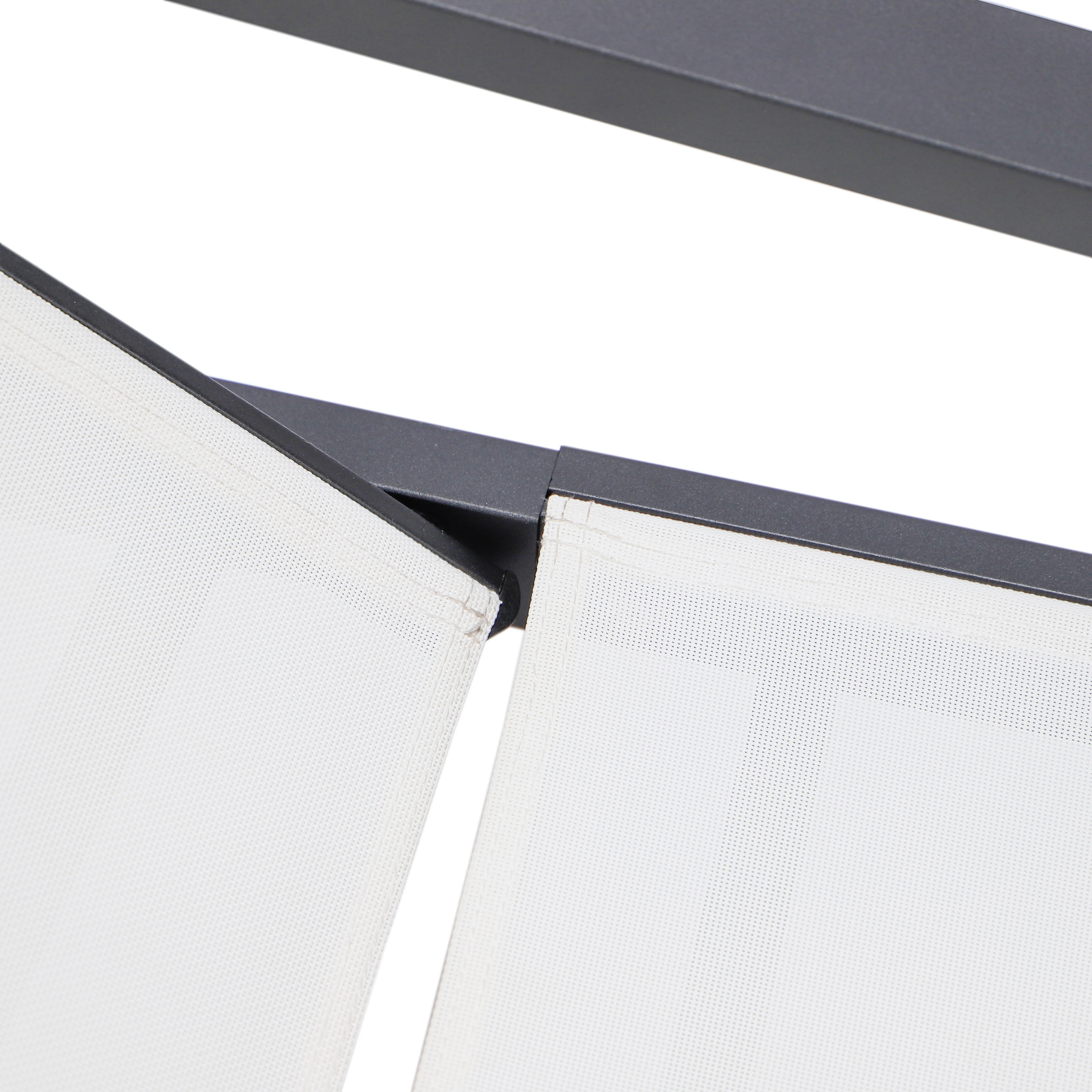 Marlin Modern Aluminum Outdoor Patio Chaise Lounge Chair With Arms Set of 2 with Square Fire Pit Side Table Perfect for Patio, Lawn, and Garden