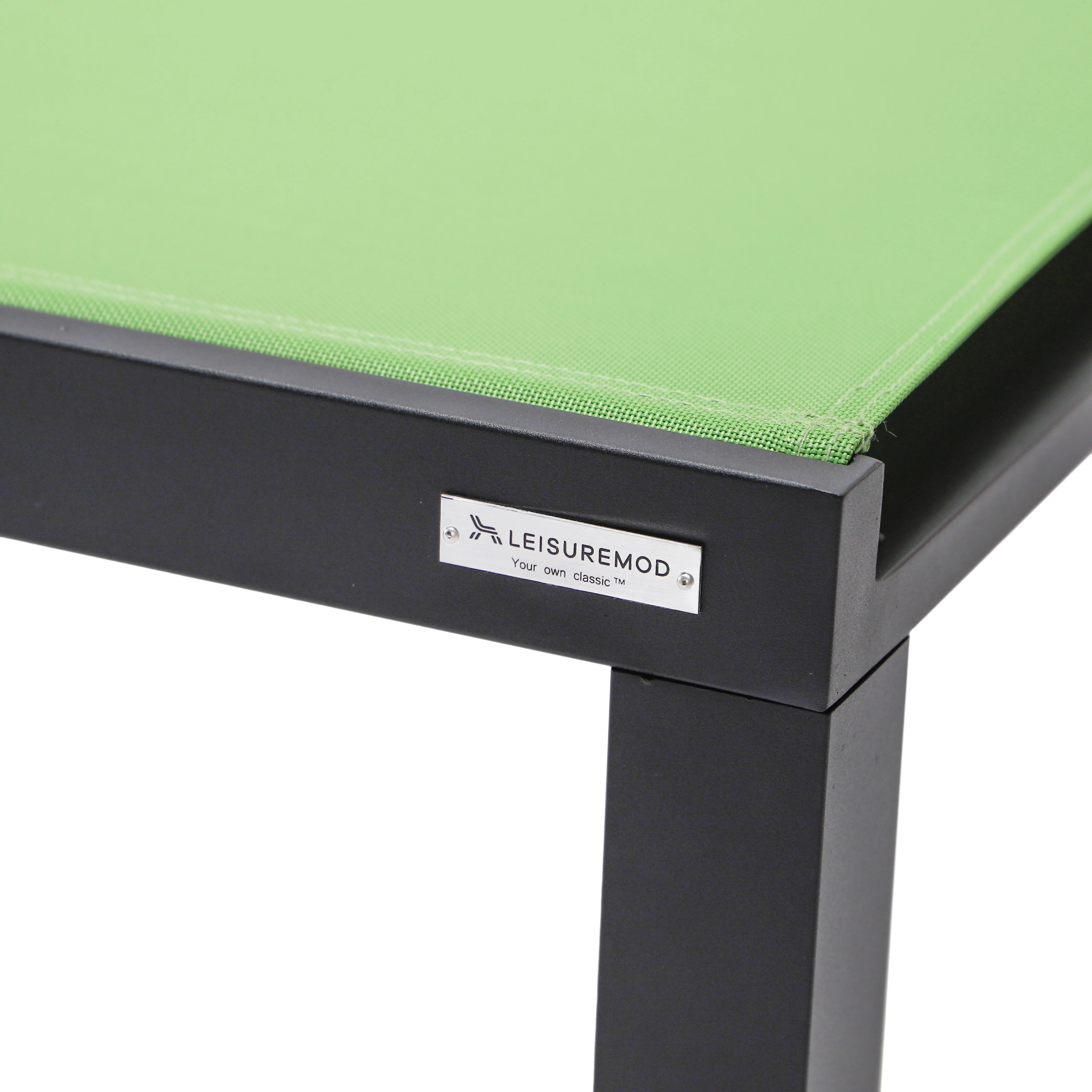 Marlin Modern Aluminum Outdoor Patio Chaise Lounge Chair Set of 2 with Square Fire Pit Side Table Perfect for Patio, Lawn, and Garden