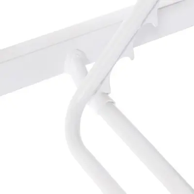 Marlin Patio Chaise Lounge Chair With White Aluminum Frame