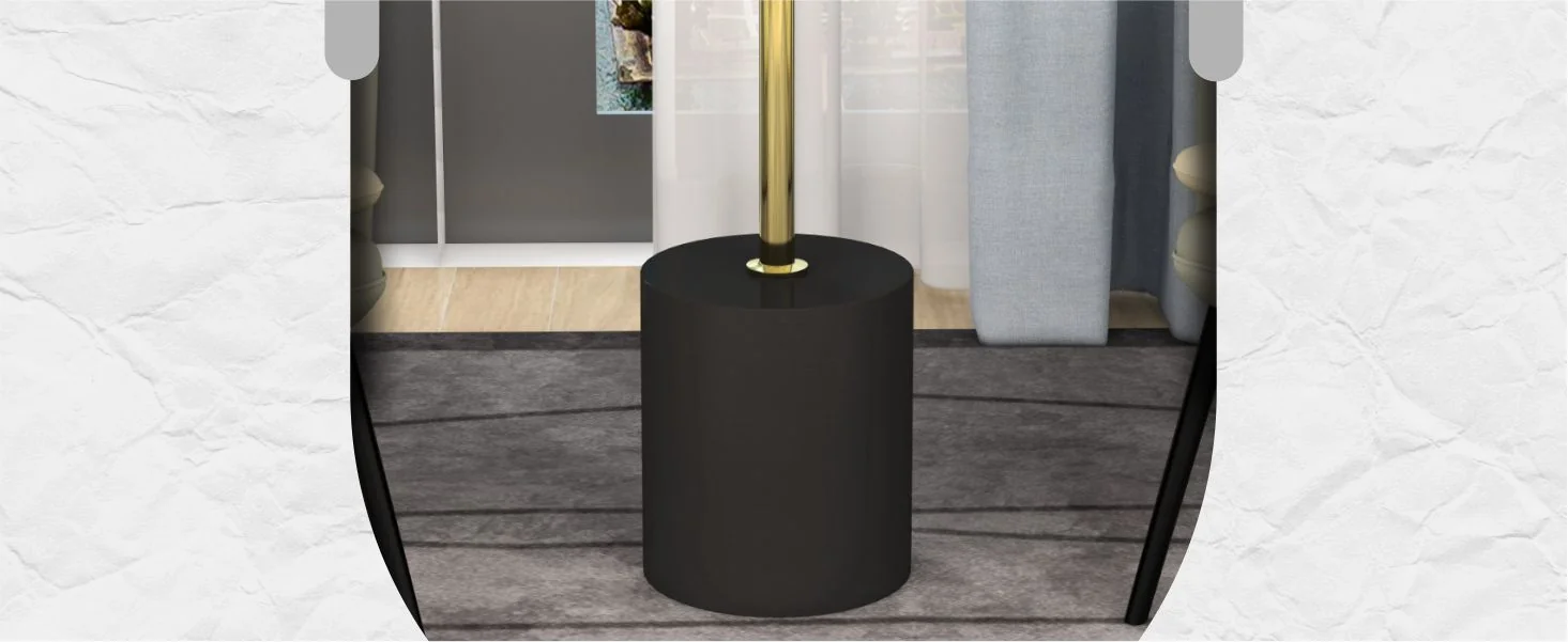 Malta Collection Modern End Table In Black