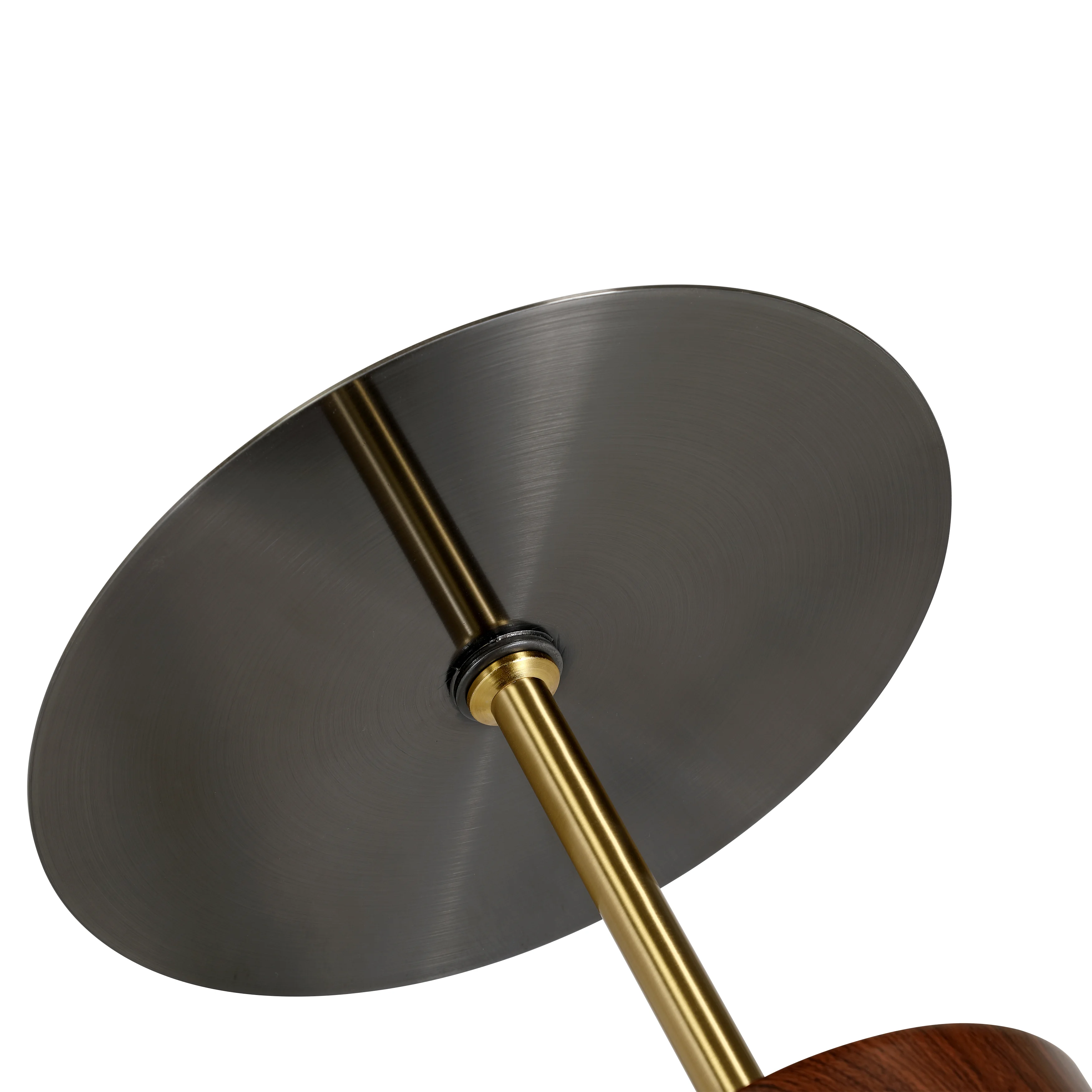 Malta Collection Modern End Table In Brown