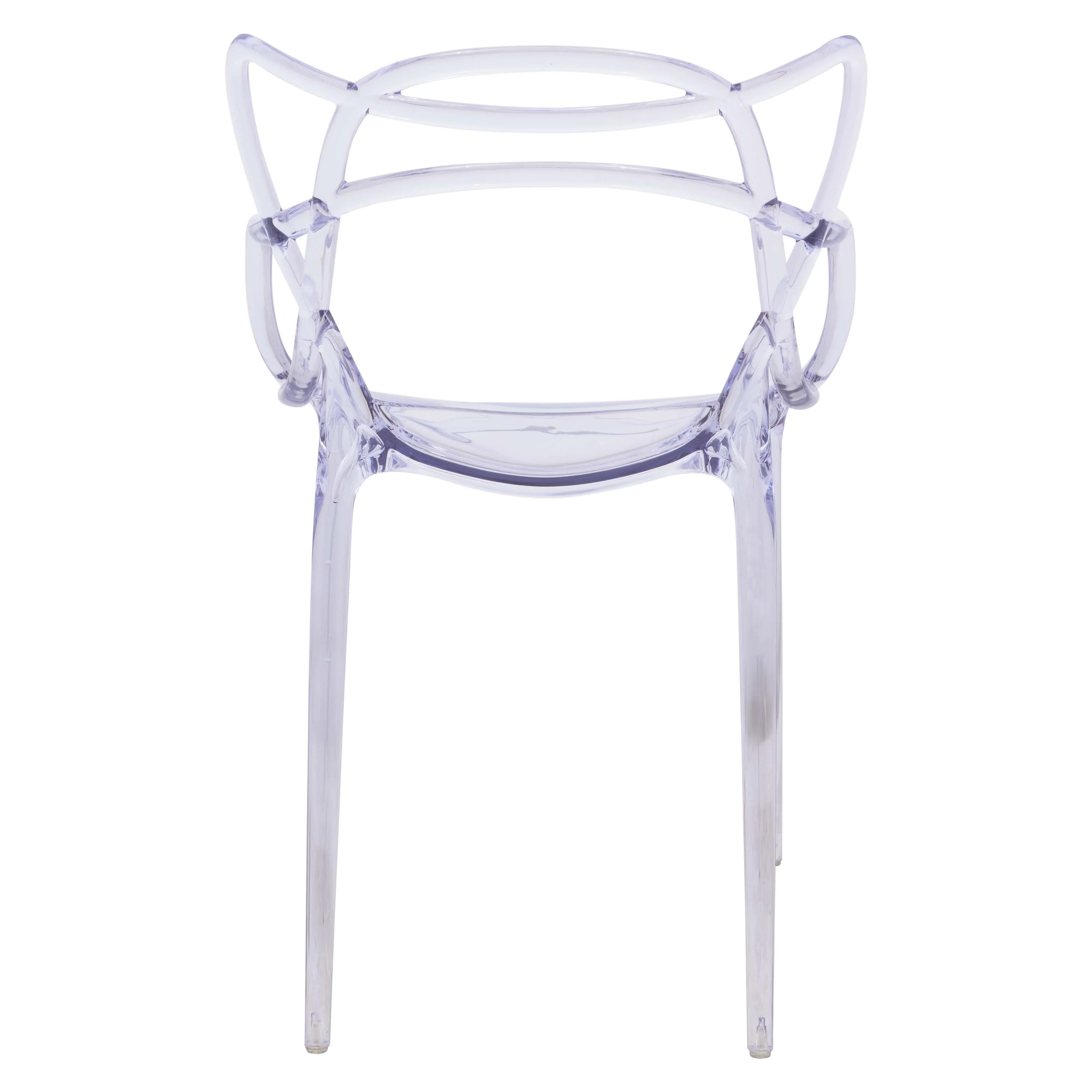 Milan Modern Wire Design Chair, Set of 4