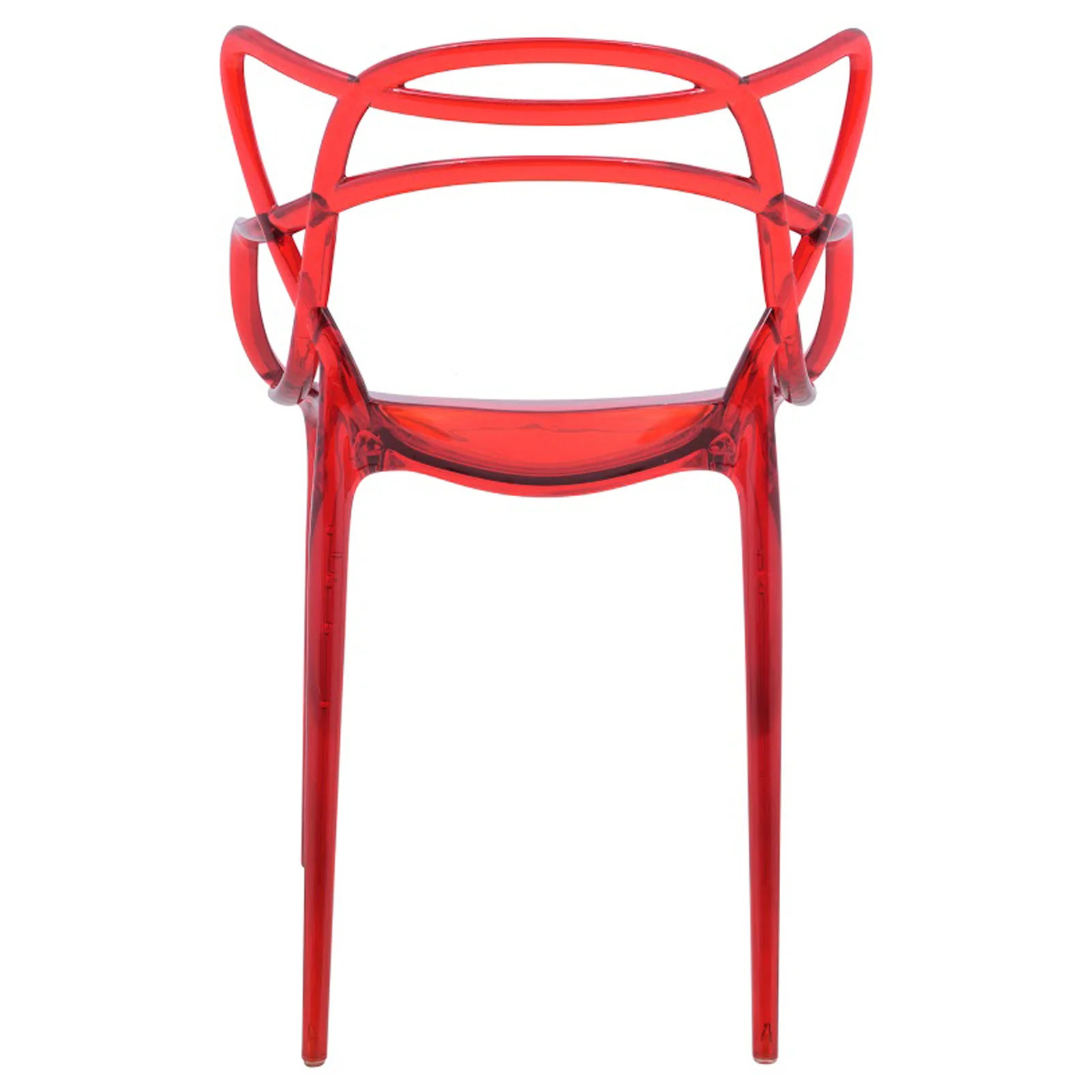 Milan Modern Wire Design Chair, Set of 4