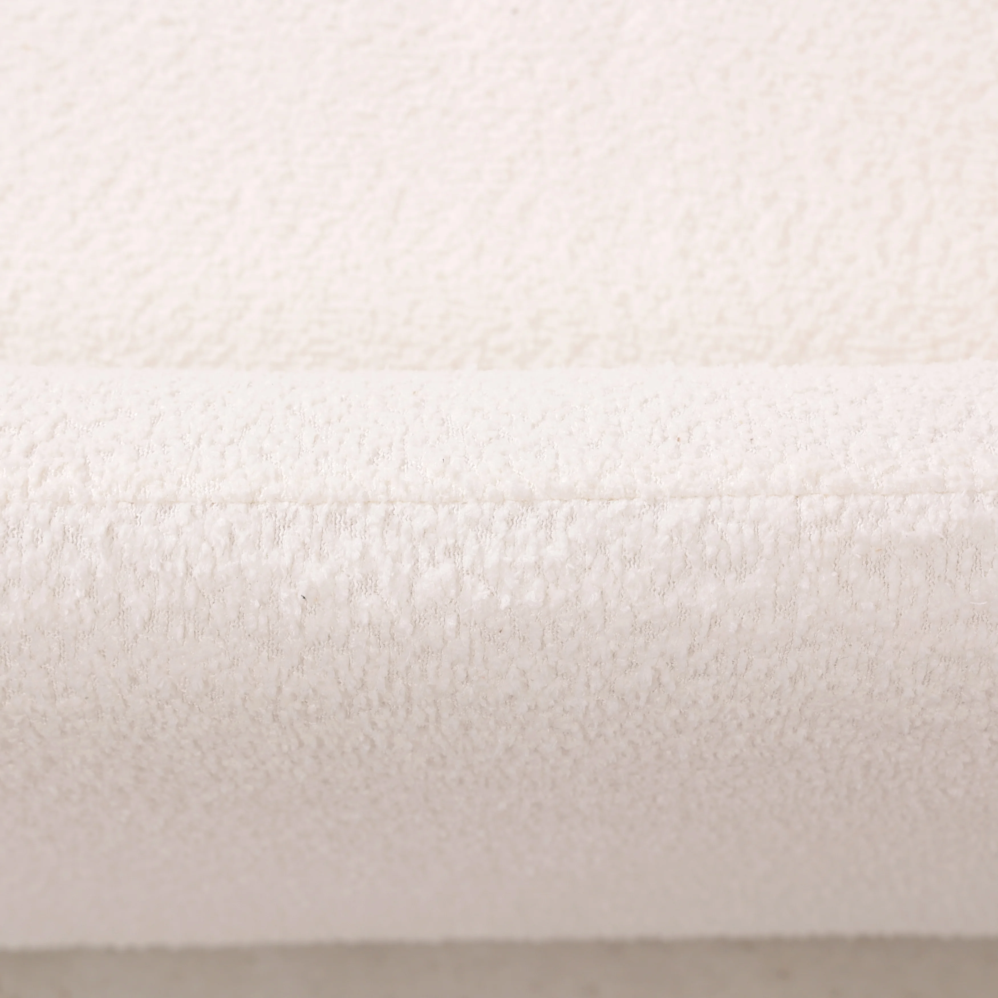 Nyta Collection Modern Accent Chair in White Boucle