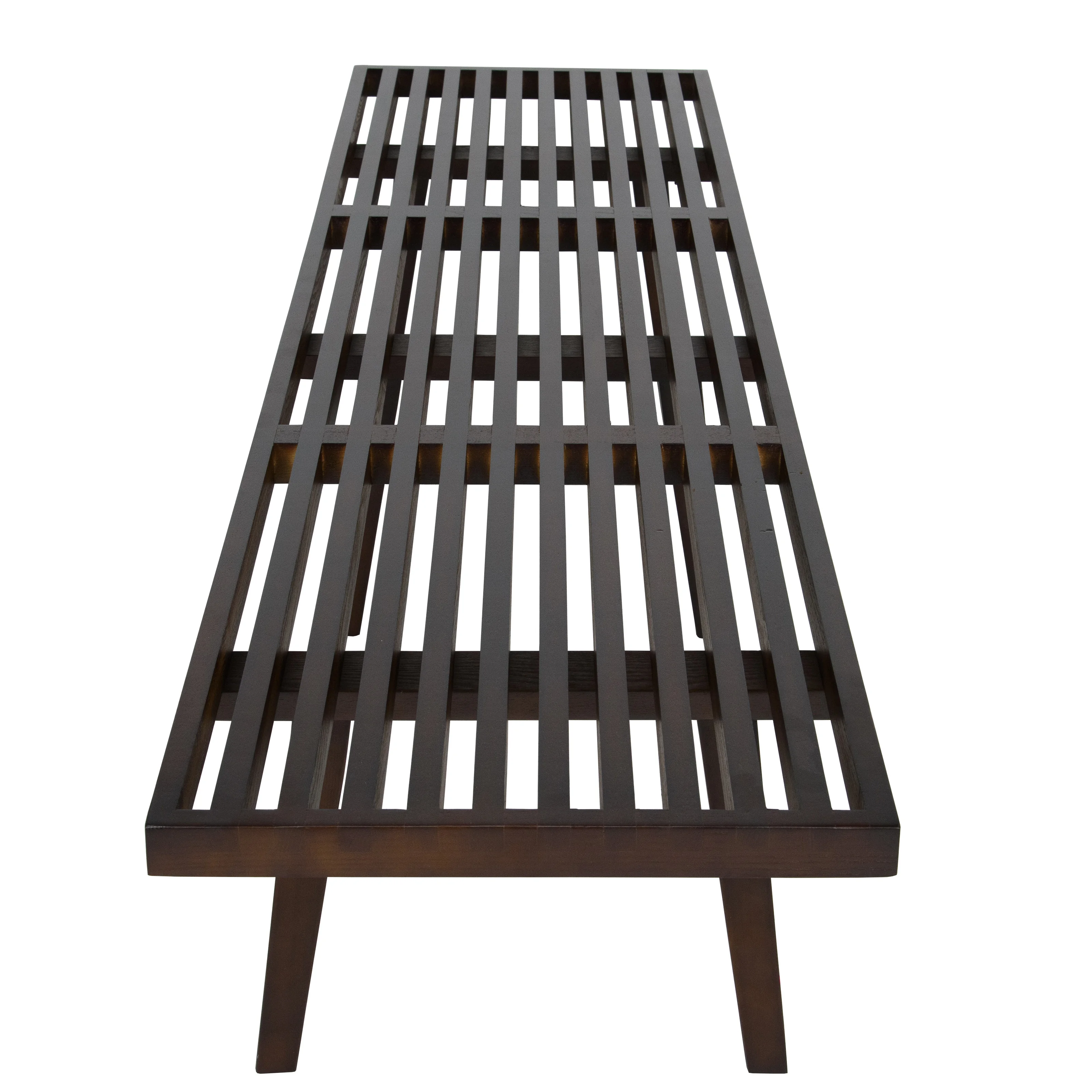 Mid-Century Inwood Platform Bench - 6 Feet