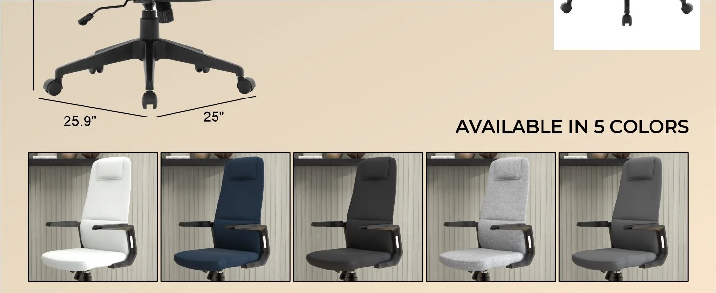 Nexa Collection Modern Office Chair In Black