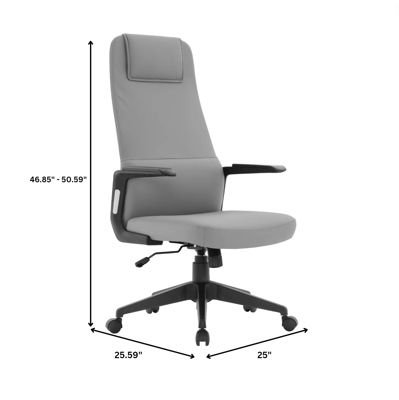 Nexa Collection Modern Office Chair In Grey
