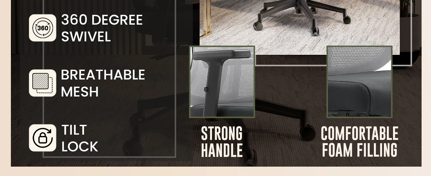 Office Nift Series Office Task Chair In White