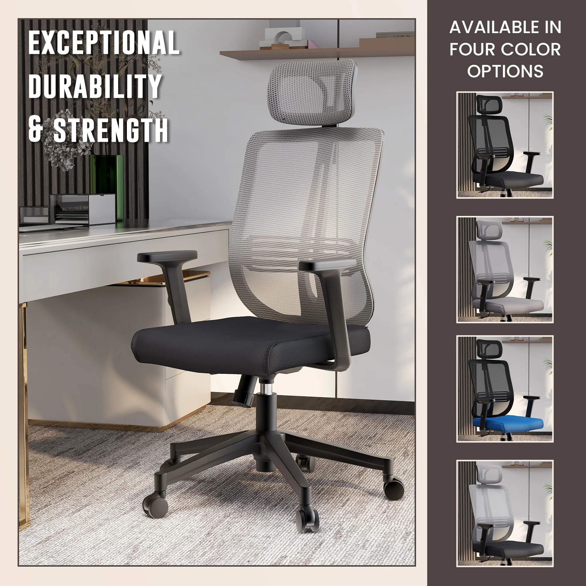 Office Nift Series Office Task Chair In White