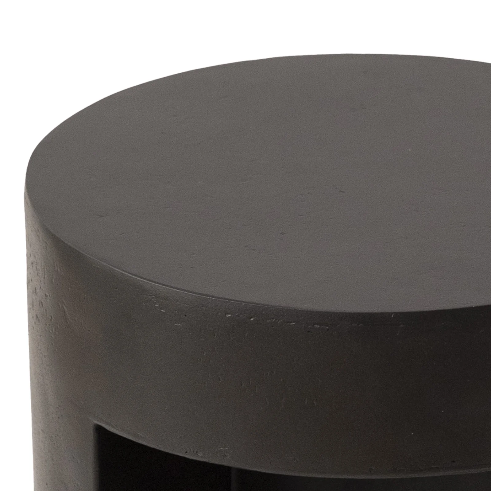 Modern Side End Table Nook Series In Black