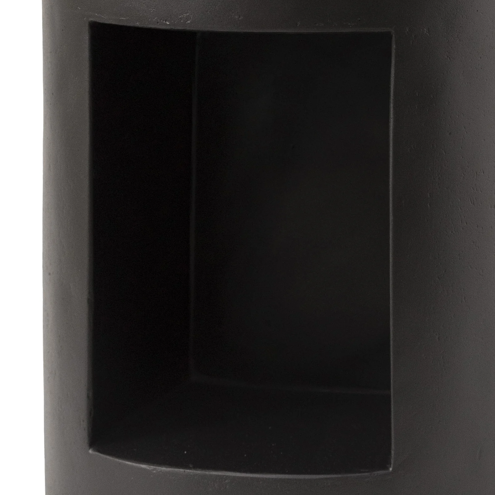 Modern Side End Table Nook Series In Black