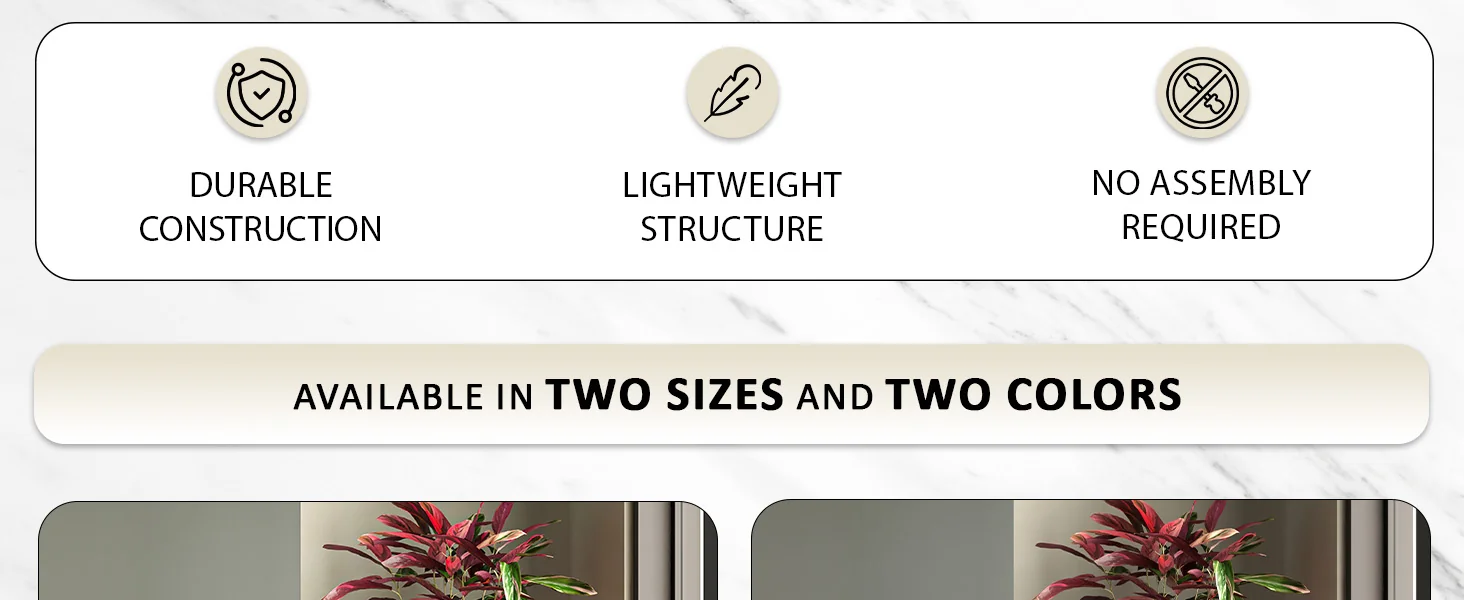 Orna Series Poly Stone Planter 13.8 Dia 29.4 High in Black