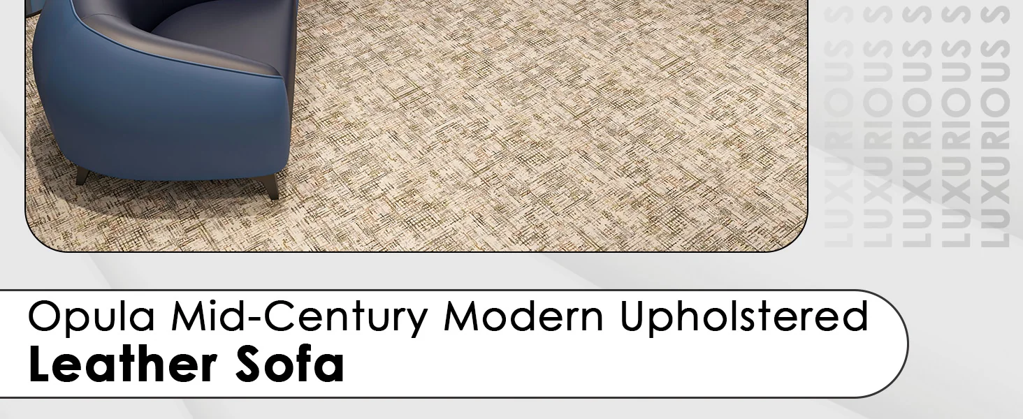 Opula Collection Sofa Set, 2 Single Seaters, and 3 seater In Blue