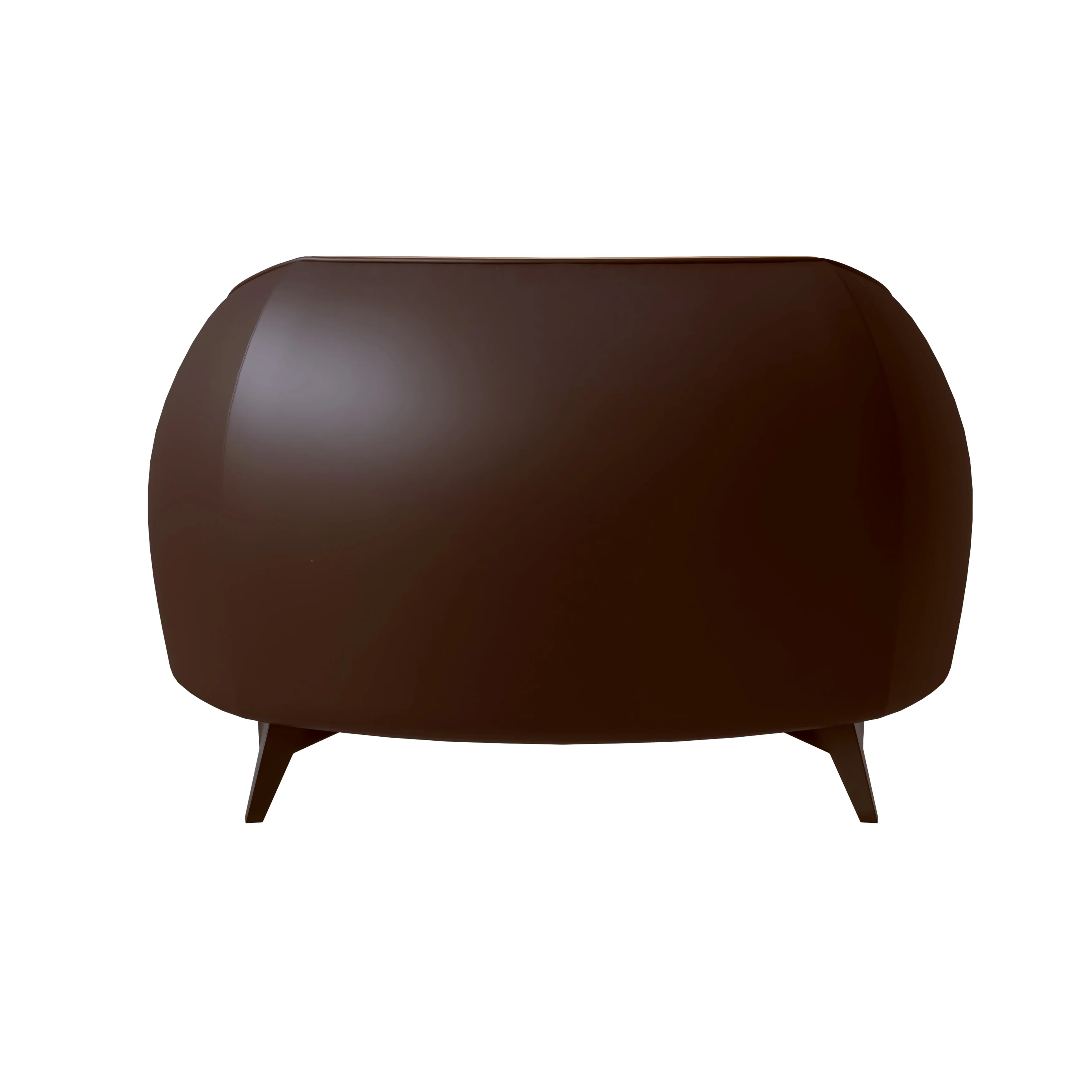 Opula Collection Single Seater Sofa In Brown