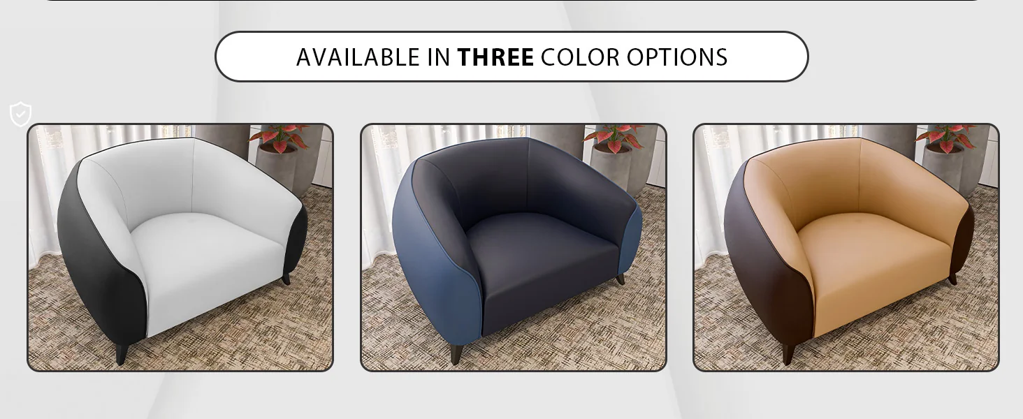 Opula Collection Single Seater Sofa In Brown