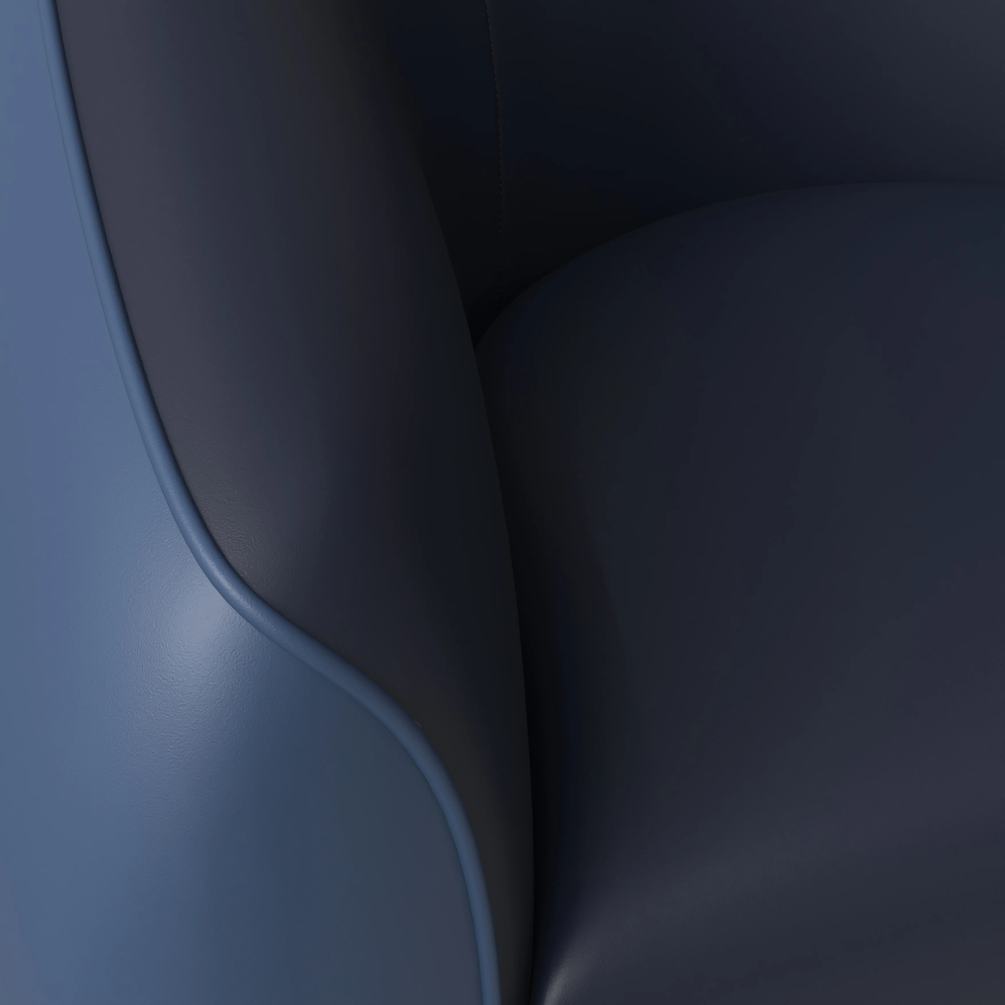 Opula Collection Single Seater Sofa In Blue