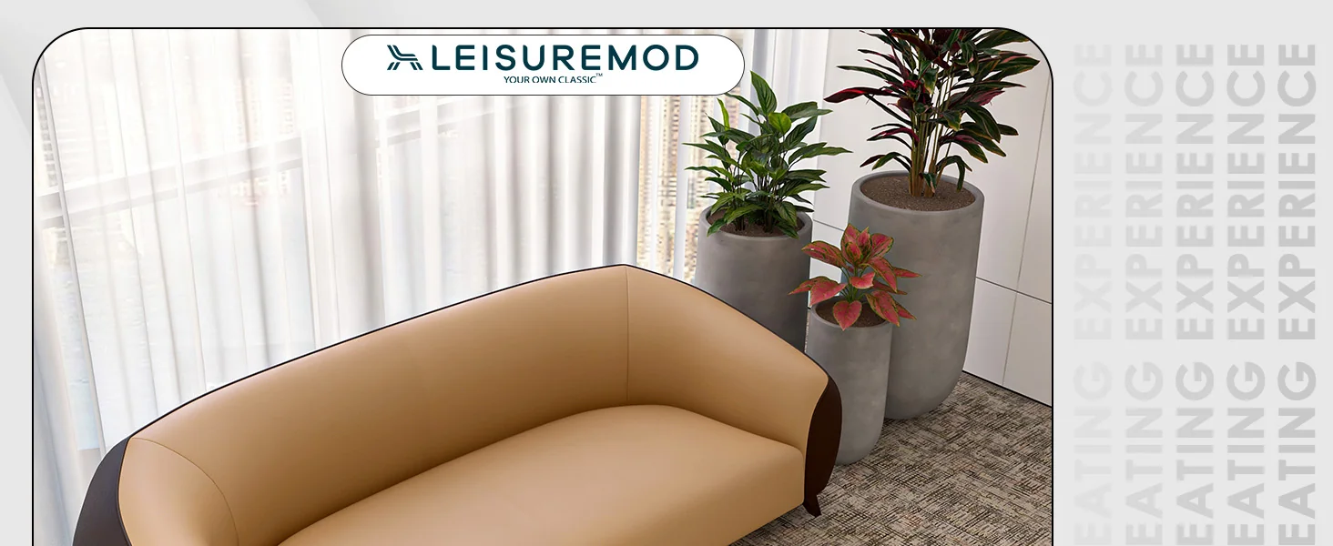 Opula Collection Three Seater Sofa In Brown