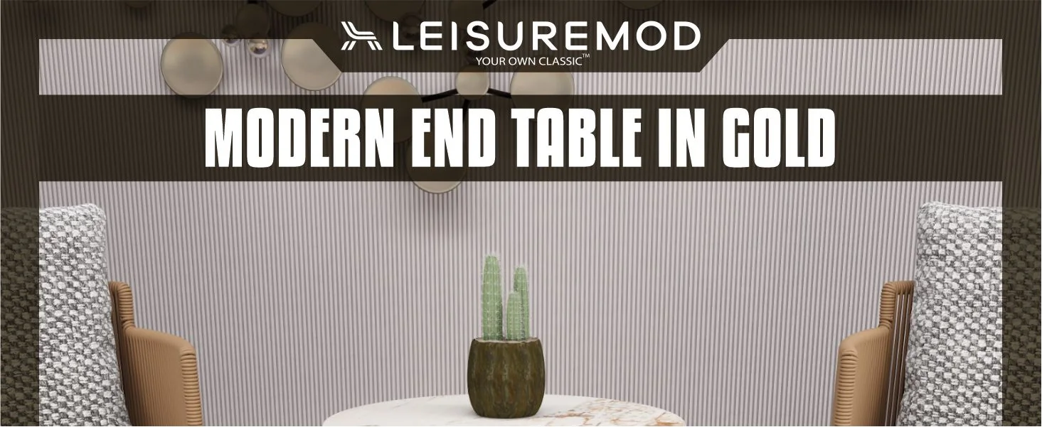 Oslo Collection Modern End Table In Stone Black