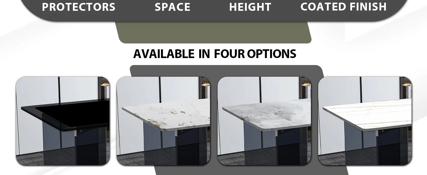 Oryn Series Modern Dining Table Black Glass and Steel Base, With 55 Black Glass Top