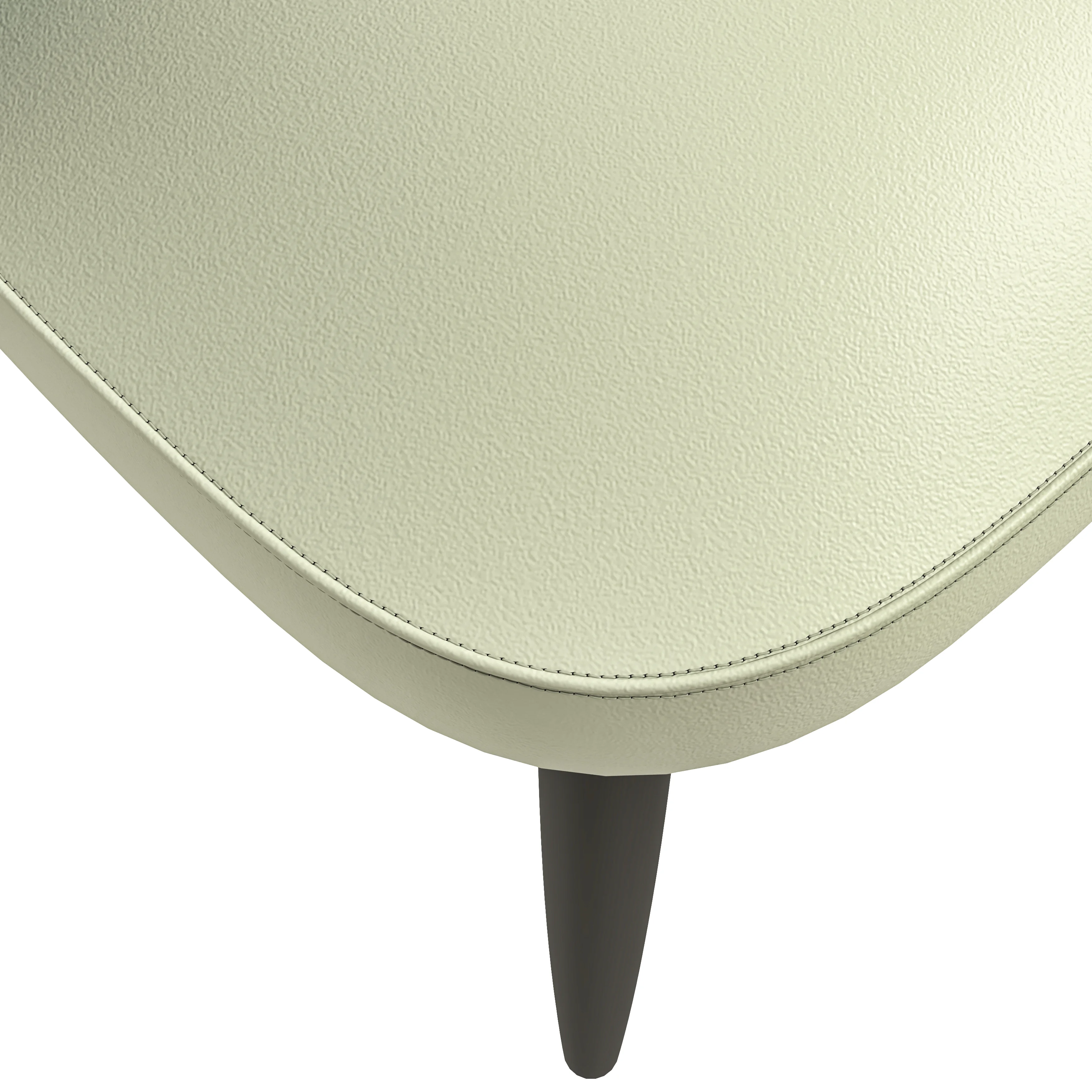 Paradiso Collection Modern Dining Seat in Blue with White Seat  Set of 2