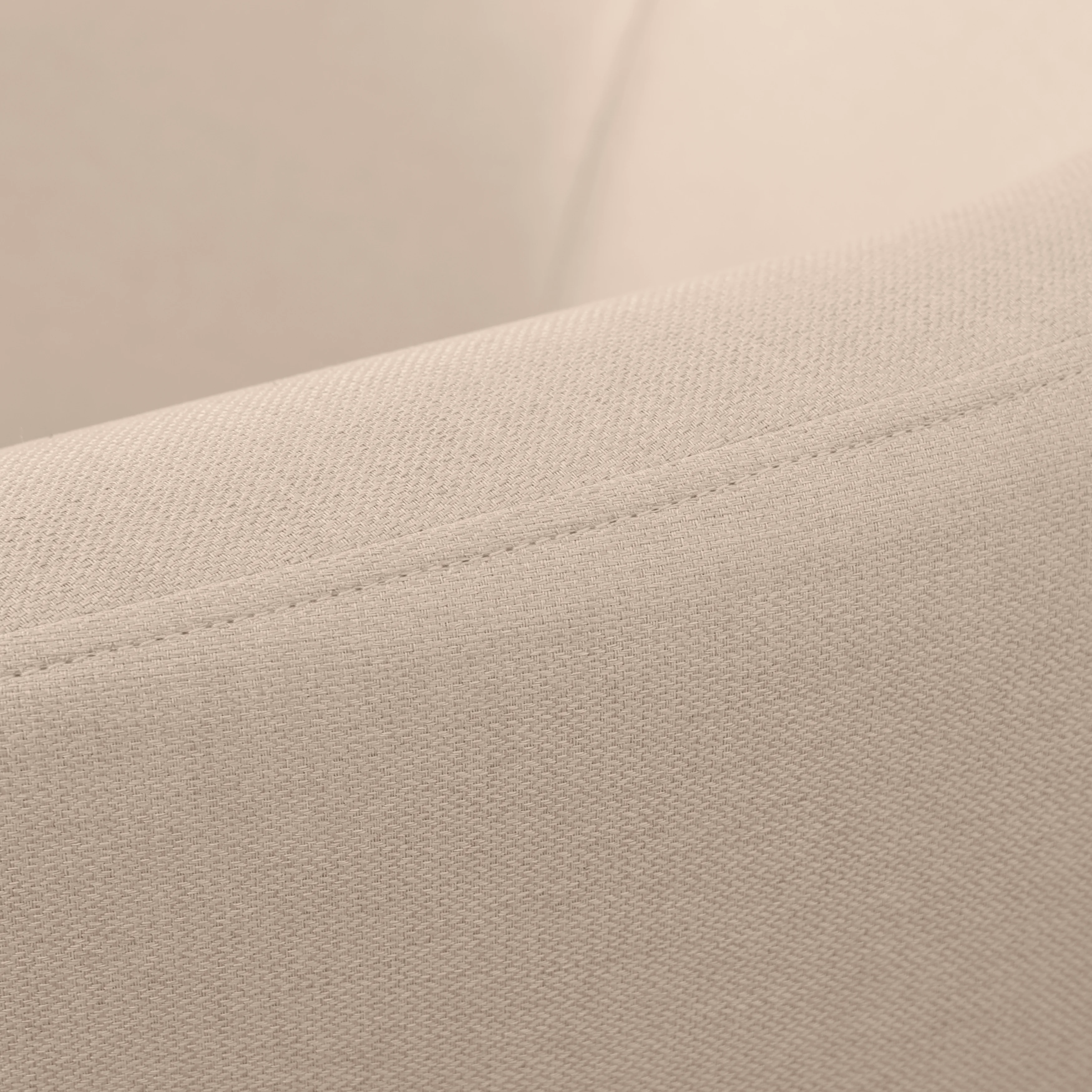 Raze Collection Modern Accent Chair in Oatmean Linen