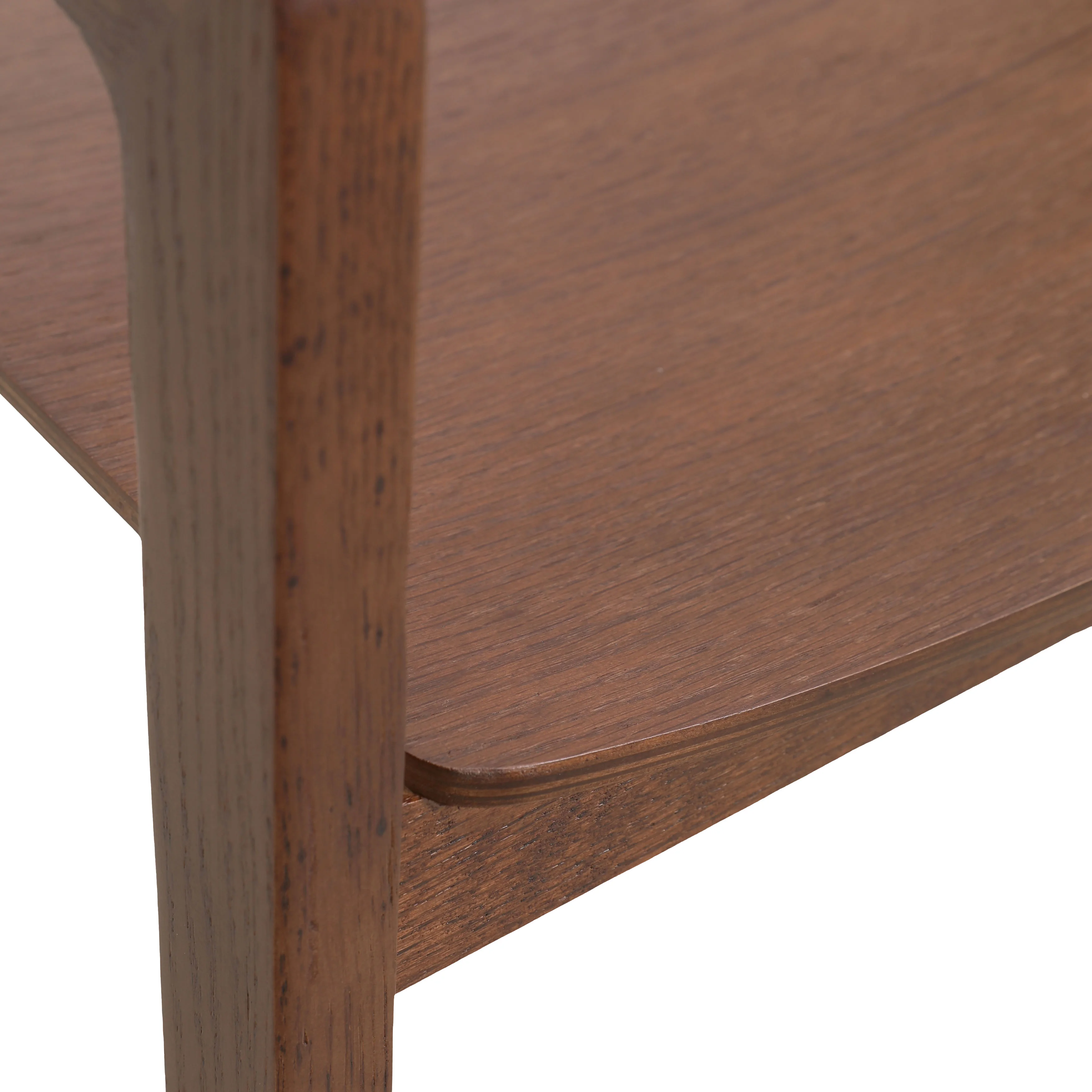 Rivo Collection Elegant Dining Chair in Dark Walnut Color Wood