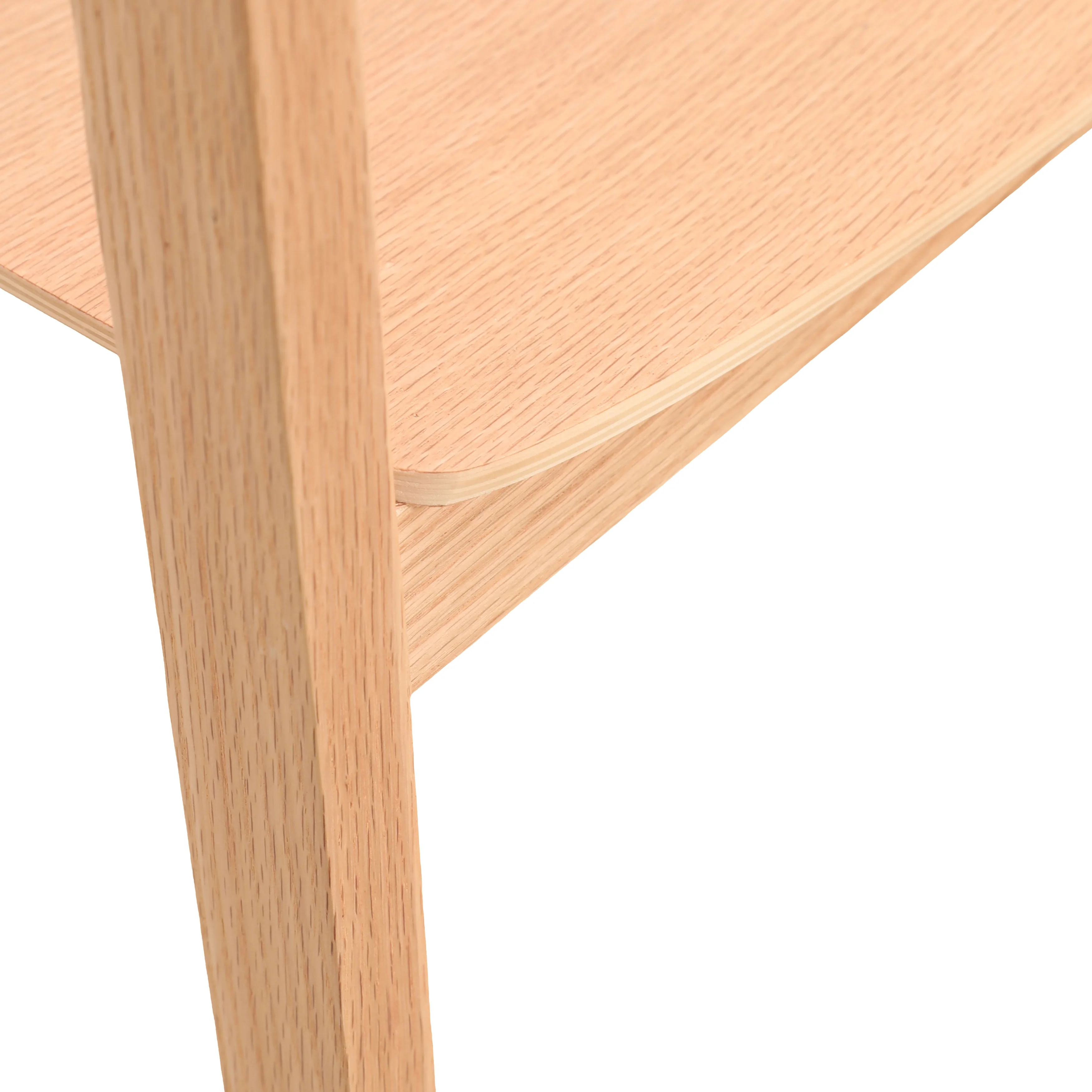 Rivo Collection Elegant Dining Chair in Natural Wood