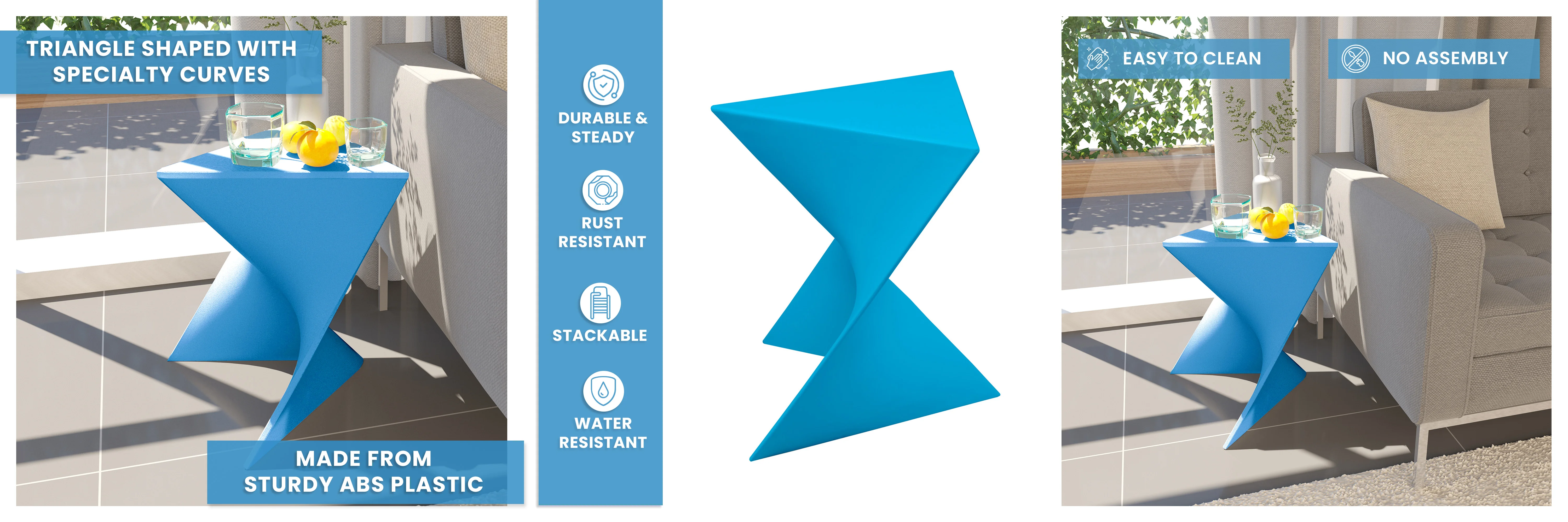 Randolph Modern Side Table Set of 2