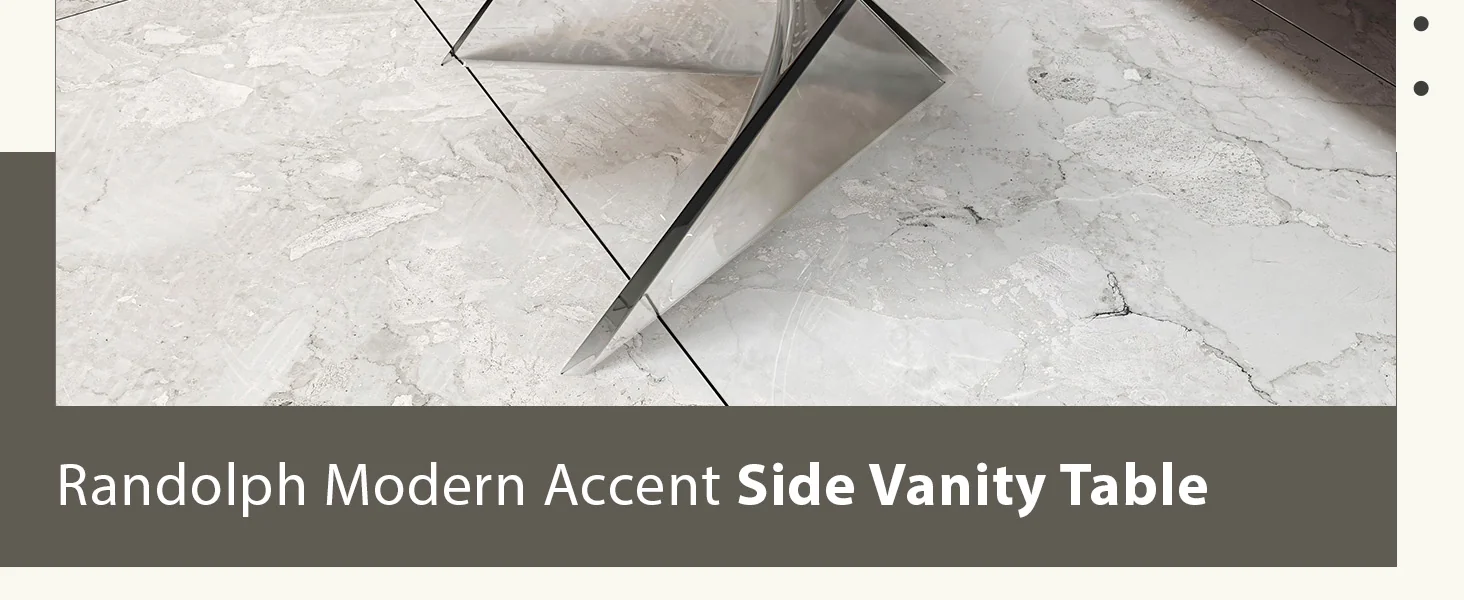 Randolph Modern Accent Side Table Indoor and Outdoor Use Clear Set of 4