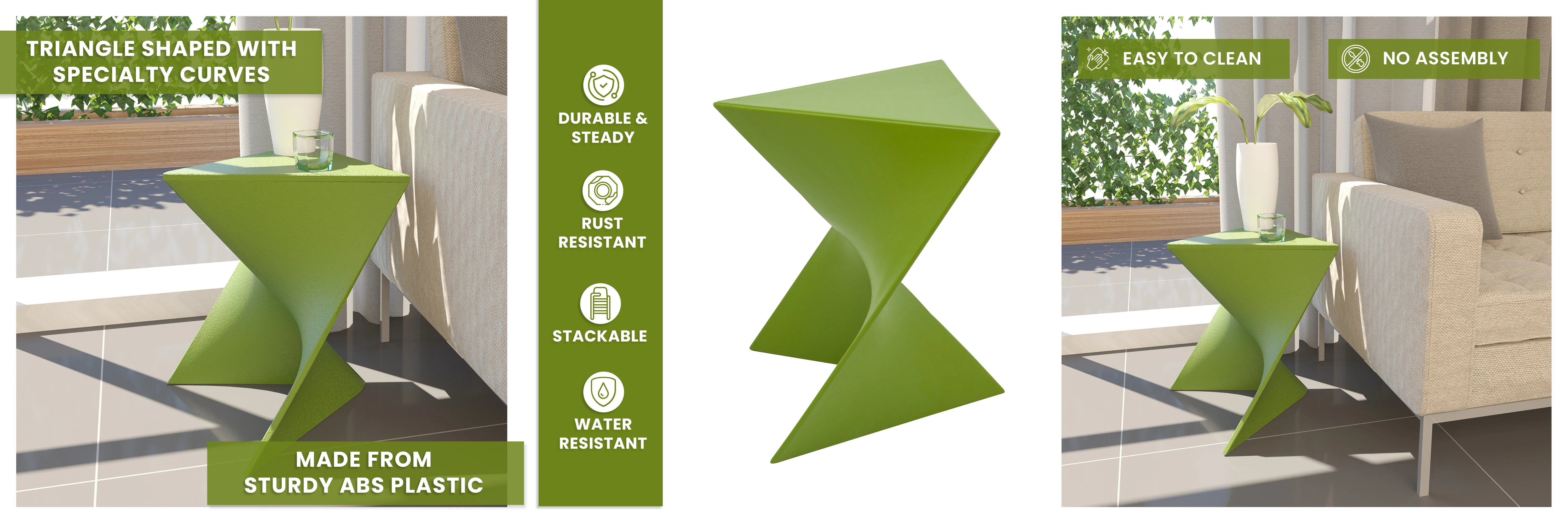 Randolph Modern Side Table Set of 4