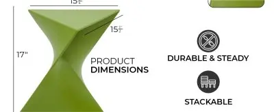 Randolph Modern Side Table Set of 4