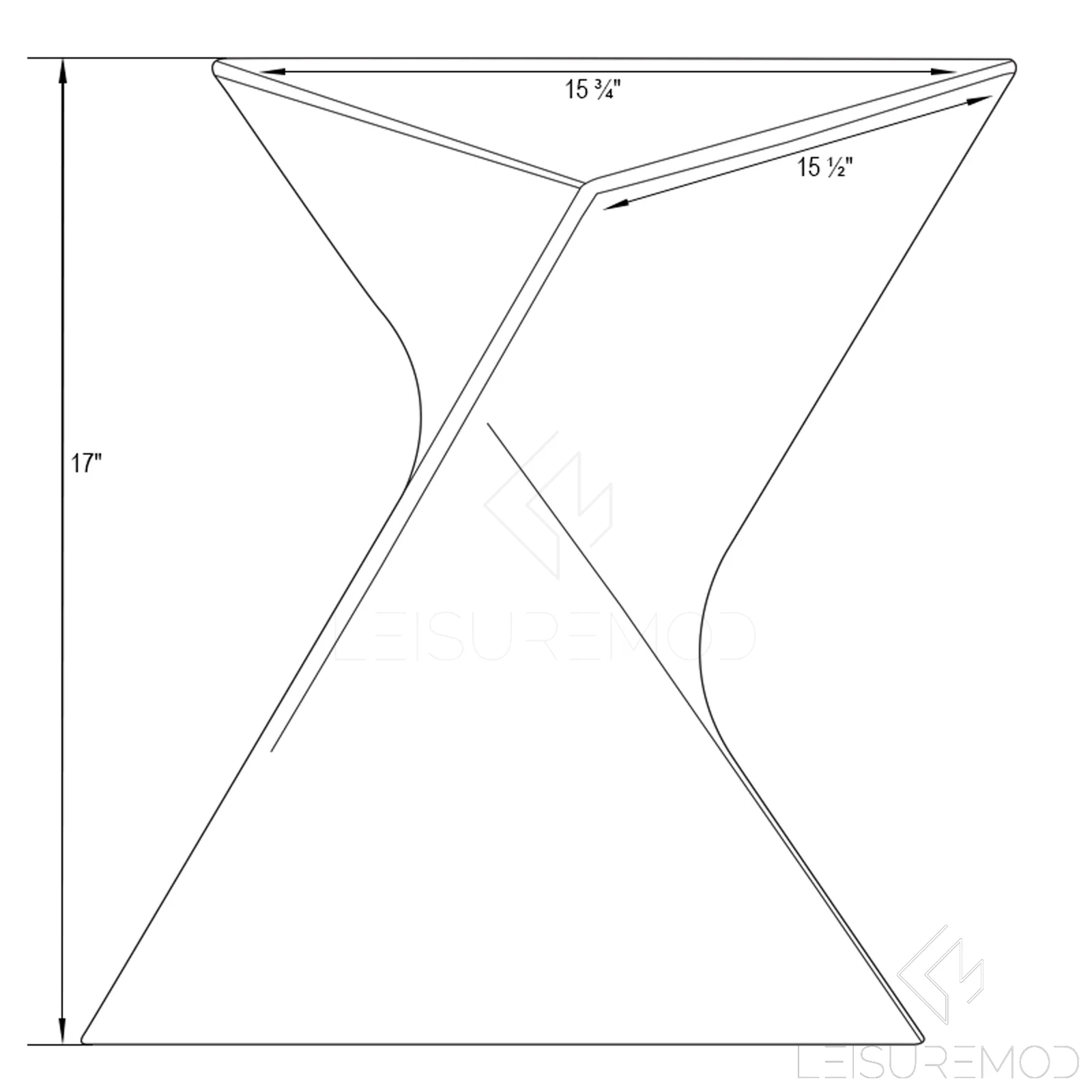 Randolph Modern Side Table Set of 2