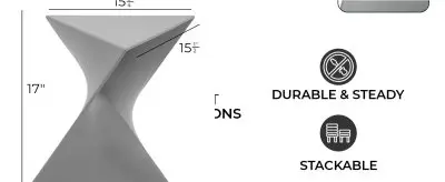 Randolph Modern Side Table Set of 2