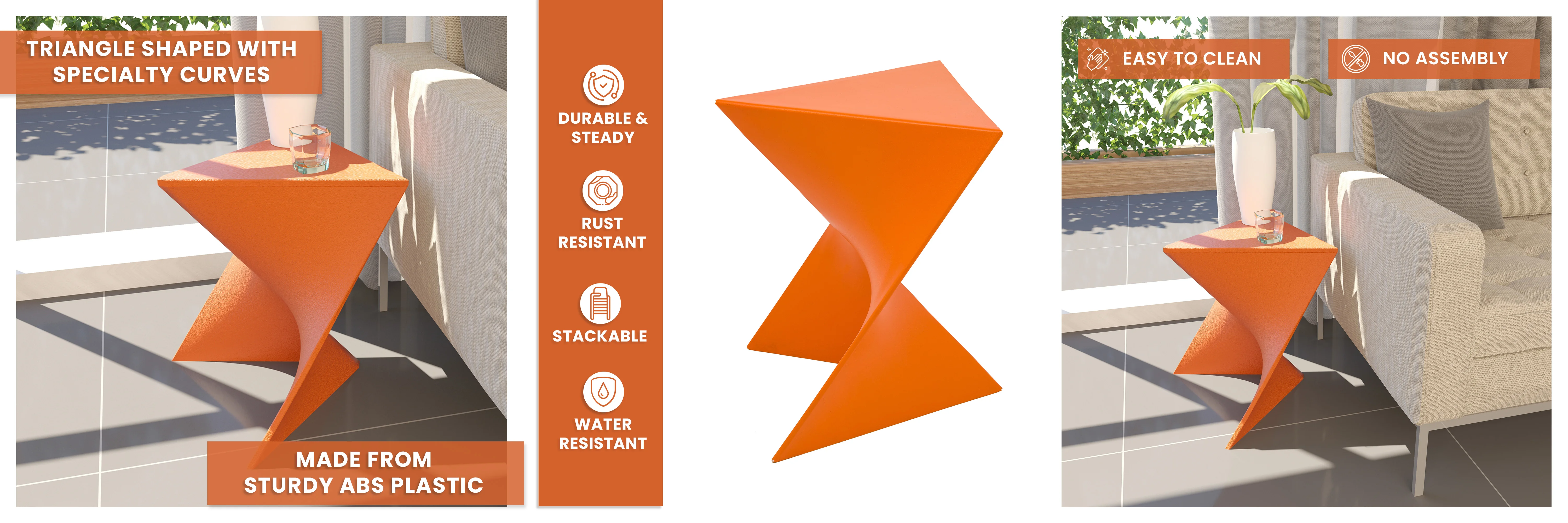 Randolph Modern Side Table Set of 4