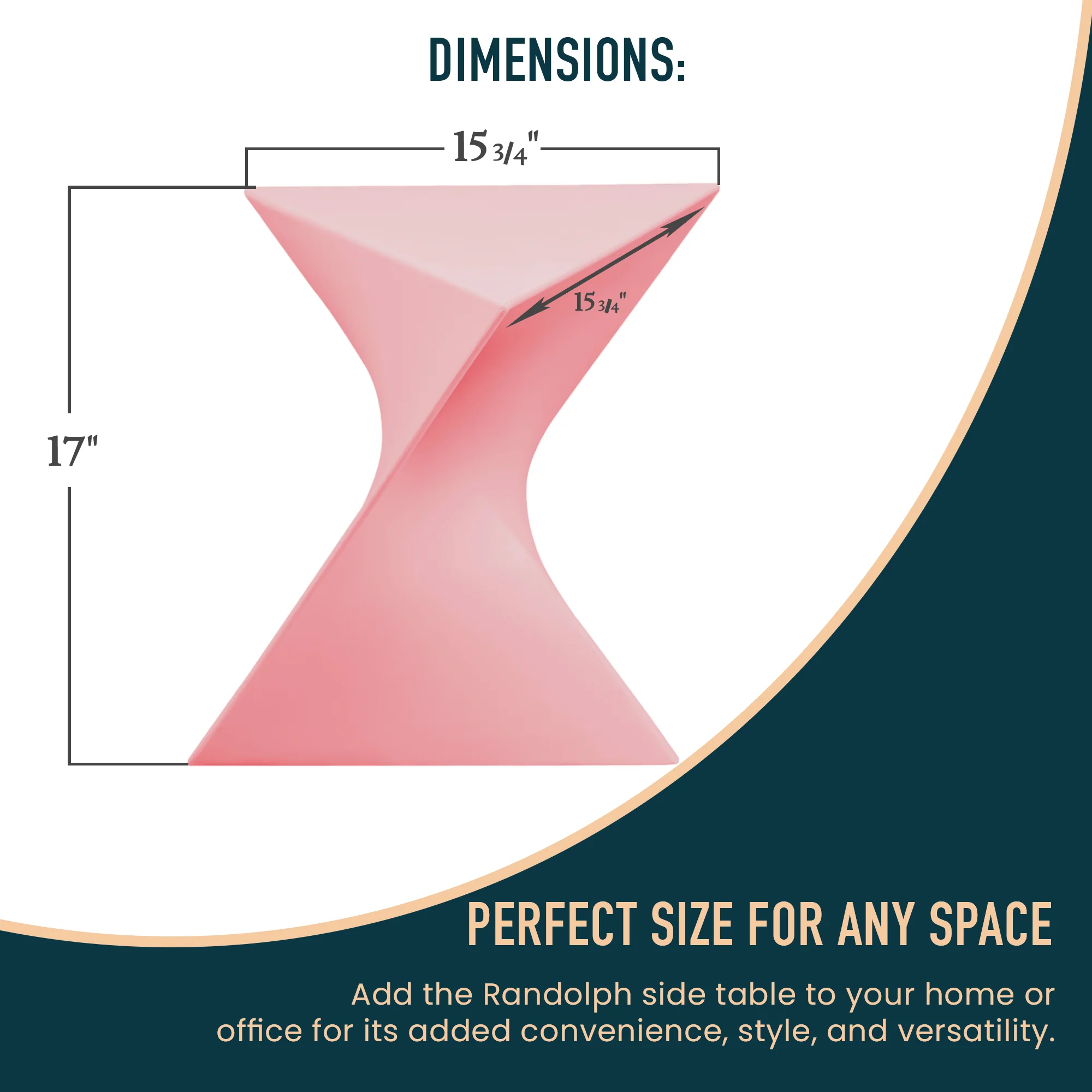 Randolph Modern Side Table Set of 4