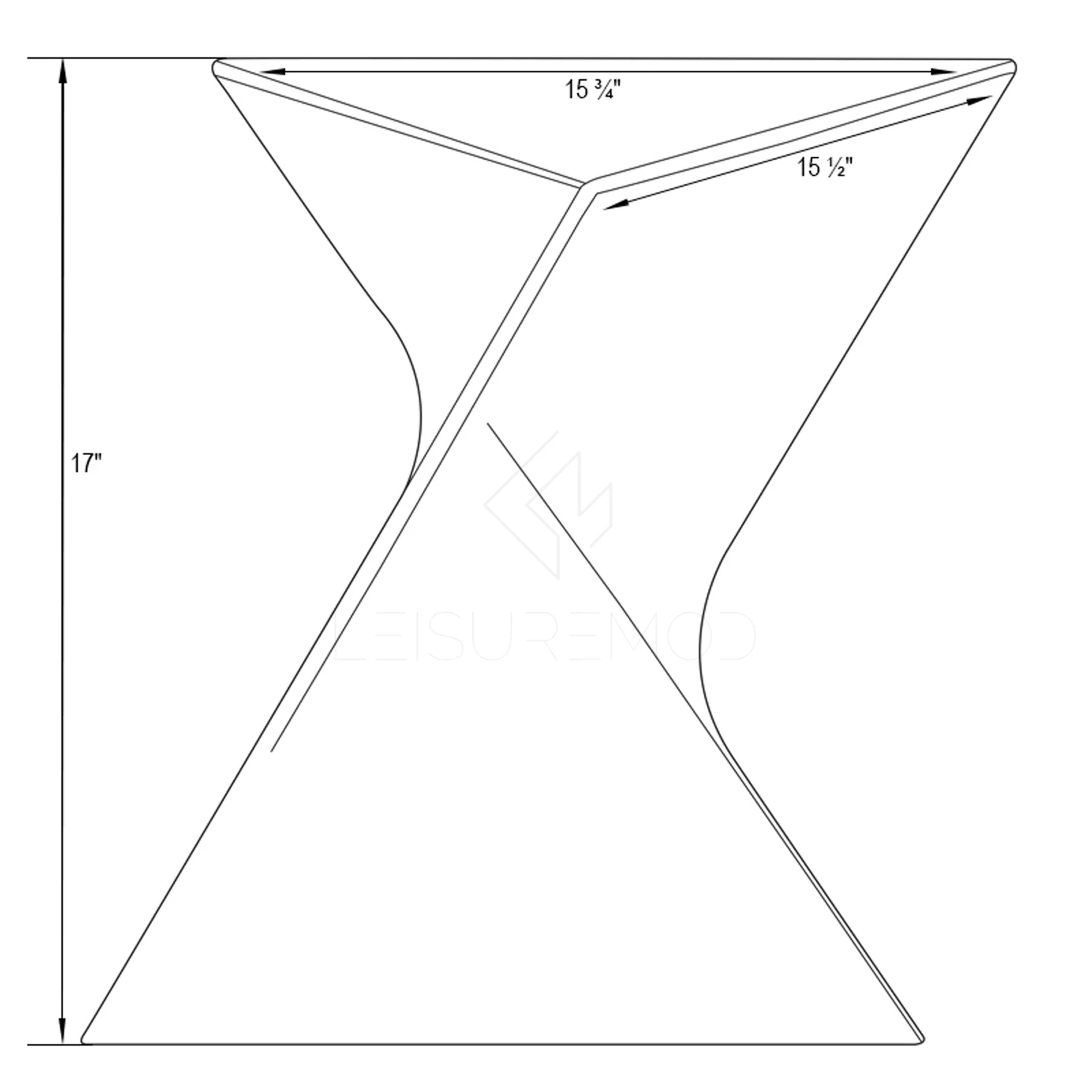 Randolph Modern Side Table Set of 4