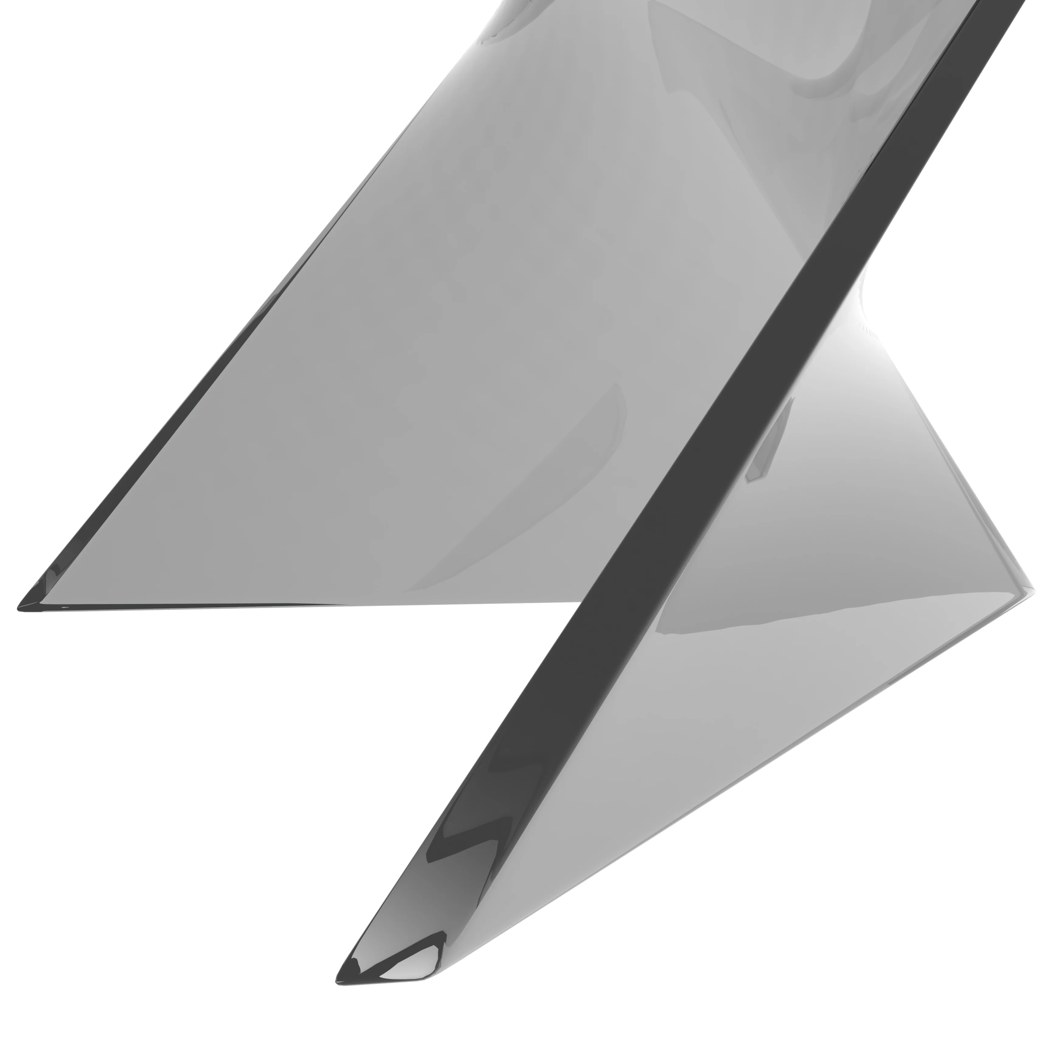 Randolph Modern Accent Side Table Indoor and Outdoor Use Smoke Color Set of 4