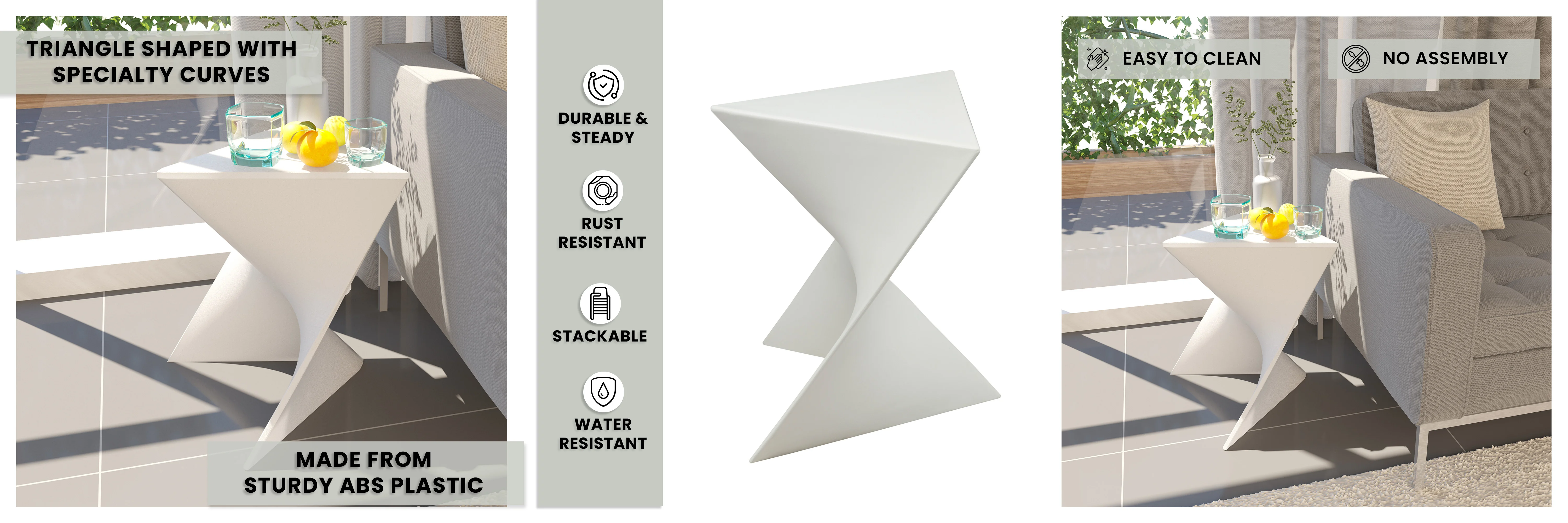 Randolph Modern Side Table Set of 4